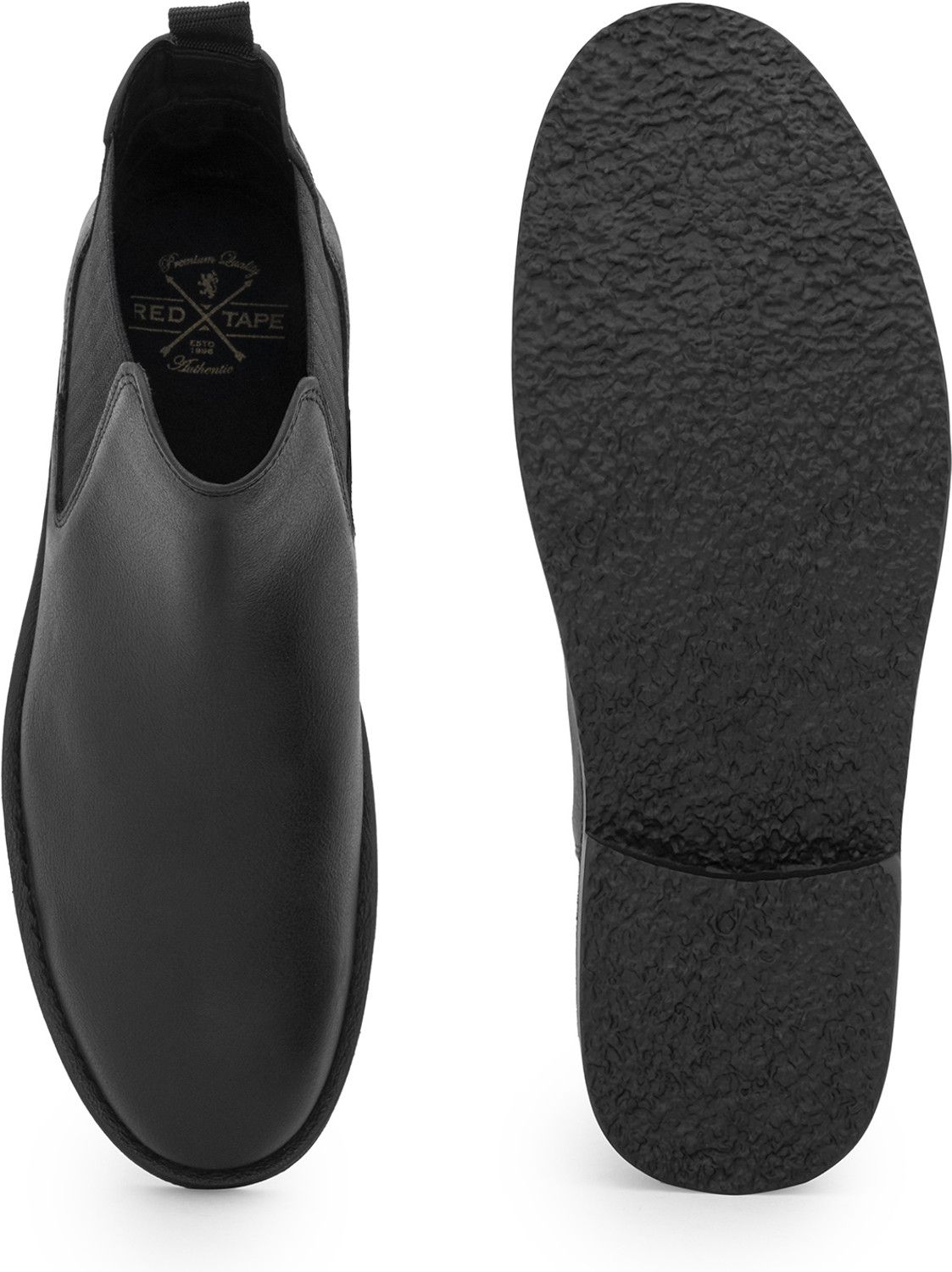 Image of RED TAPE Chelsea Boots| Formal High-Top Boots. Boots For Men