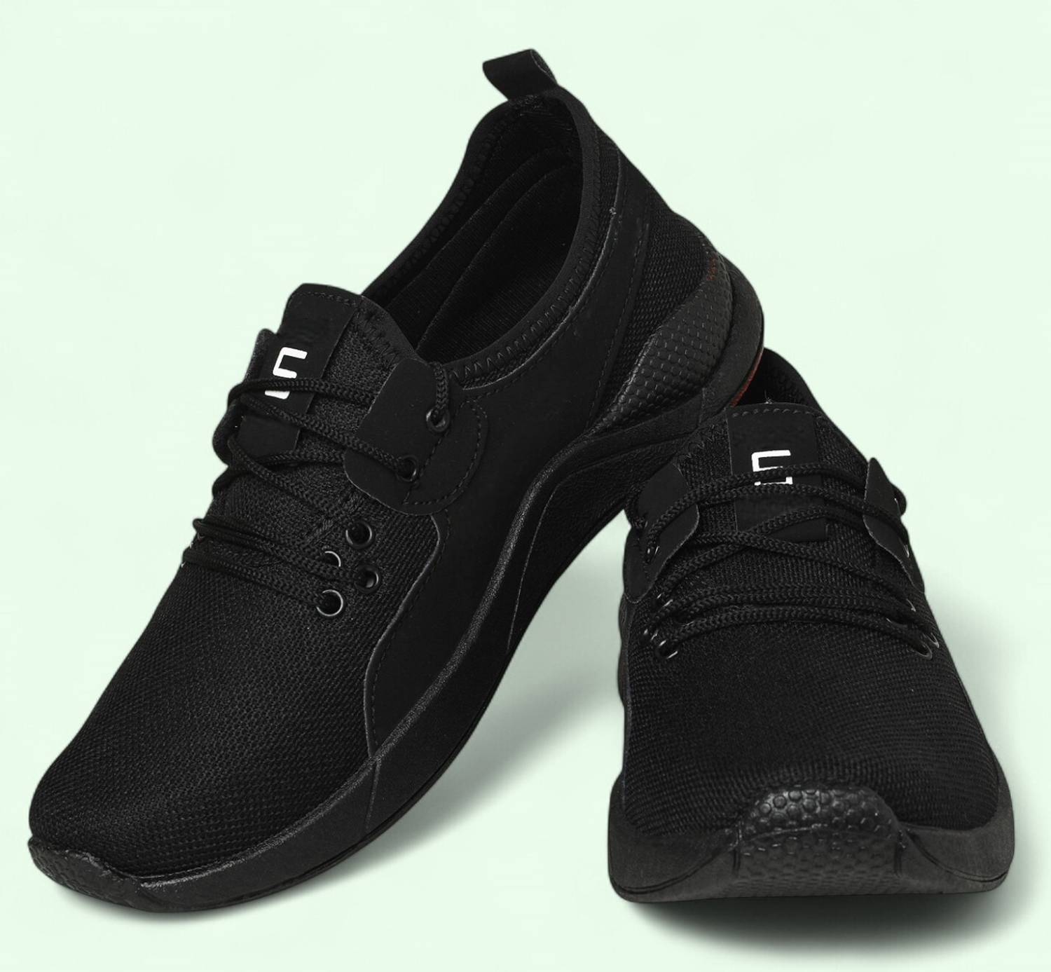 Free Kicks SW-343 Men Black Sneakers - Image 2