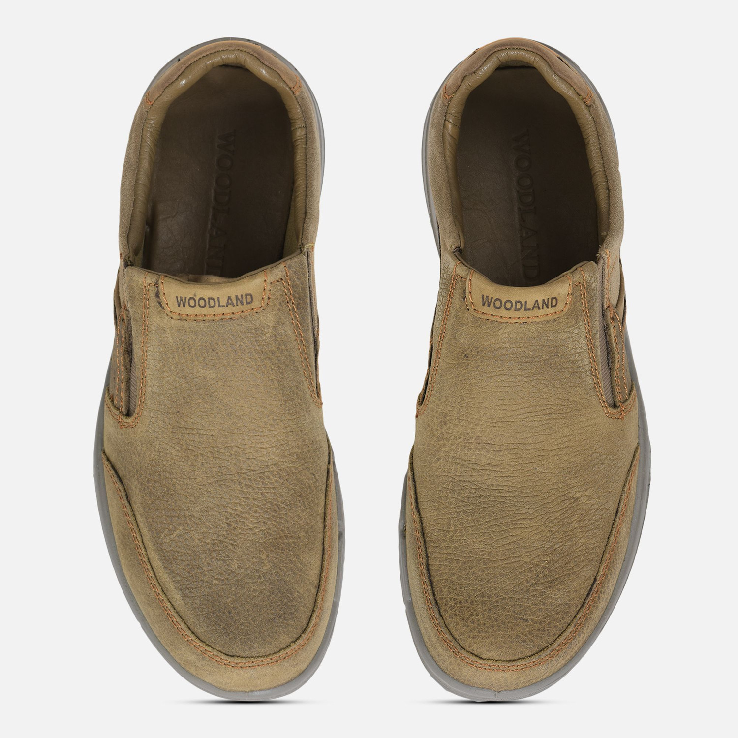 Image of WOODLAND Slip On Lightweight Comfortable Easy Wear Casuals For Men