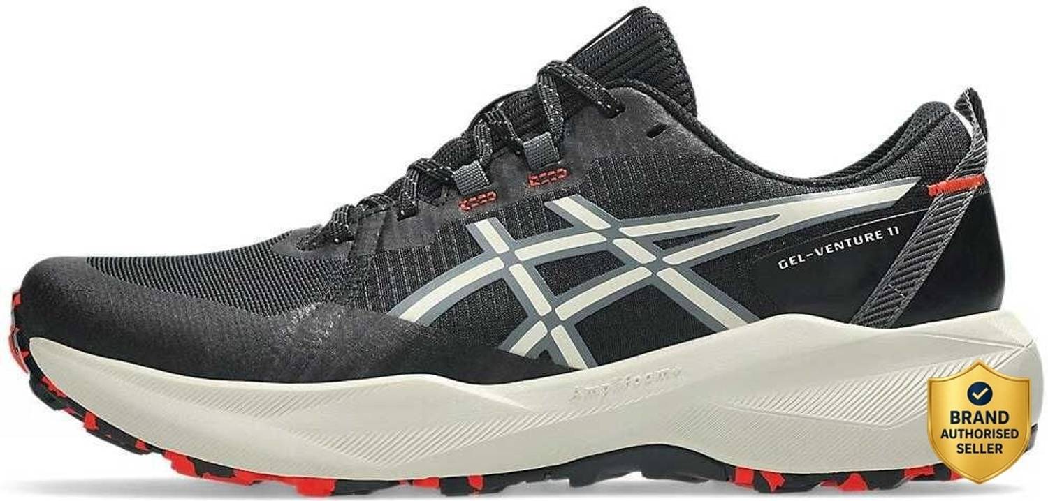 Asics GEL-VENTURE 11 Running Shoes For Men Black - Image 1