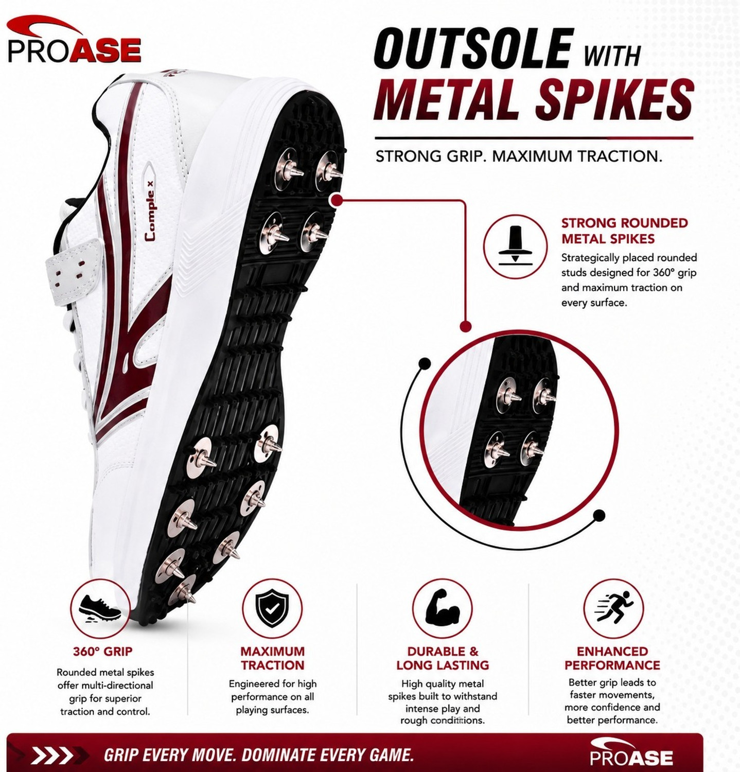 Image of Proase F /S-101 Cricket Shoes For Men