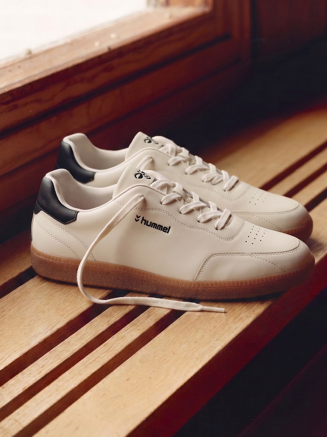 Image of HUMMEL CLASSIC ELITE Casual Comfort Nubuck Lace-up Sneakers For Men