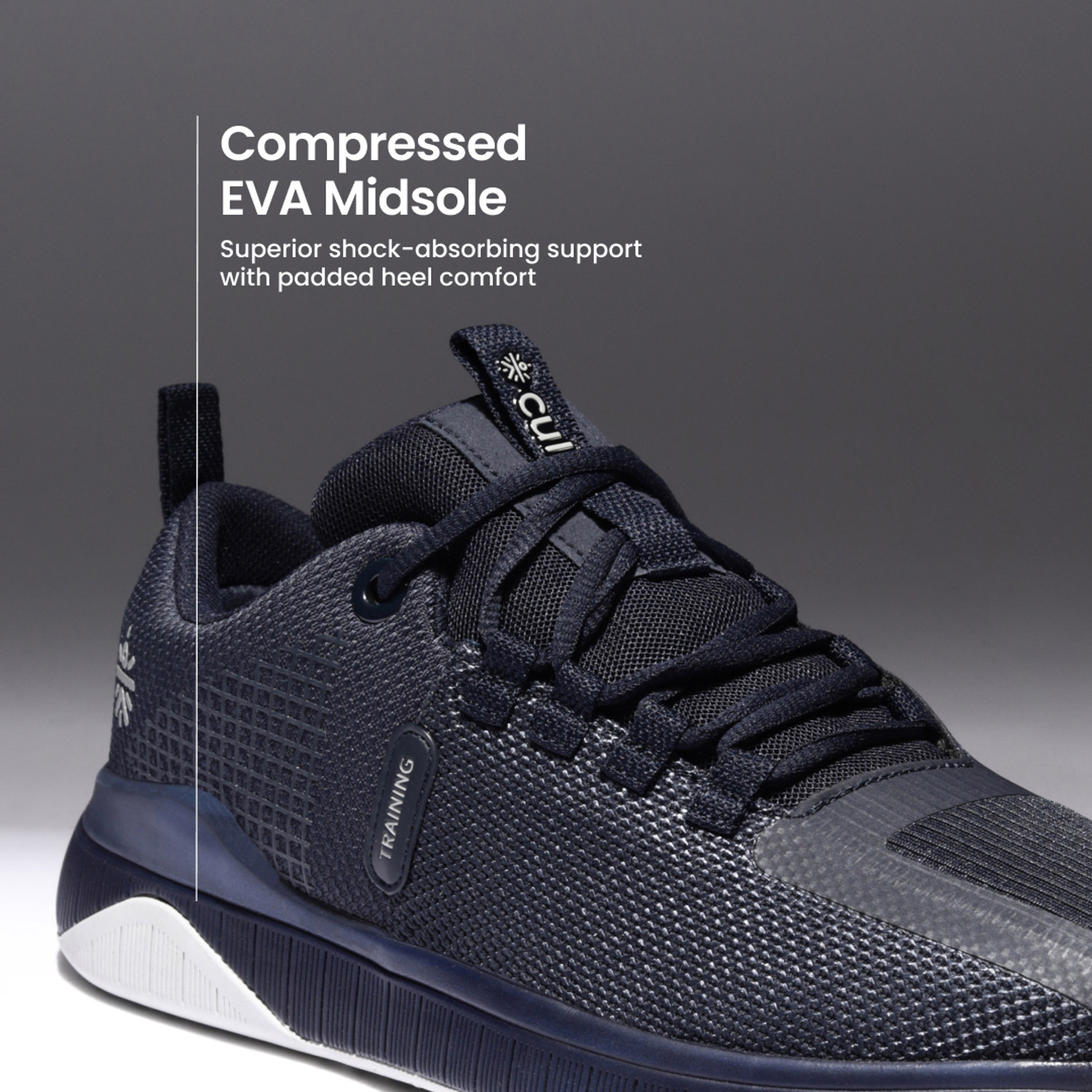 Image of Cult Achilles Training Shoes Breathable Mesh Upper Enhanced Cushioning Superior Grip Training & Gym Shoes For Men