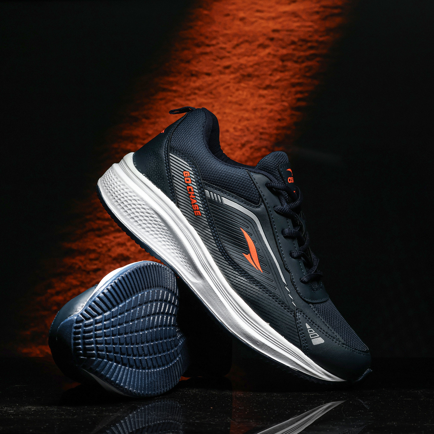 Image of asian Wonder-32 Men's Sports Shoes with Soft Cushion Sole & Lace-Up Comfort Running Shoes For Men