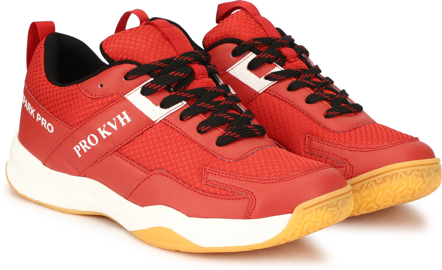 Image of PRO KVH Spark Pro Memory Foam Non-Marking Gum Sole Shoes Squash & Table Tenni Badminton Shoes For Men