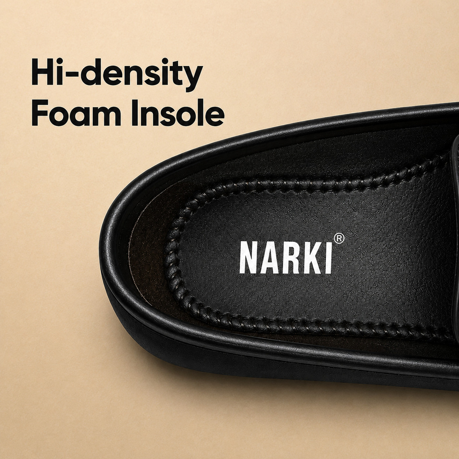 Image of NARKI Formal Shoes for Men | Black Formal Shoes | Office & Official Wear Derby For Men