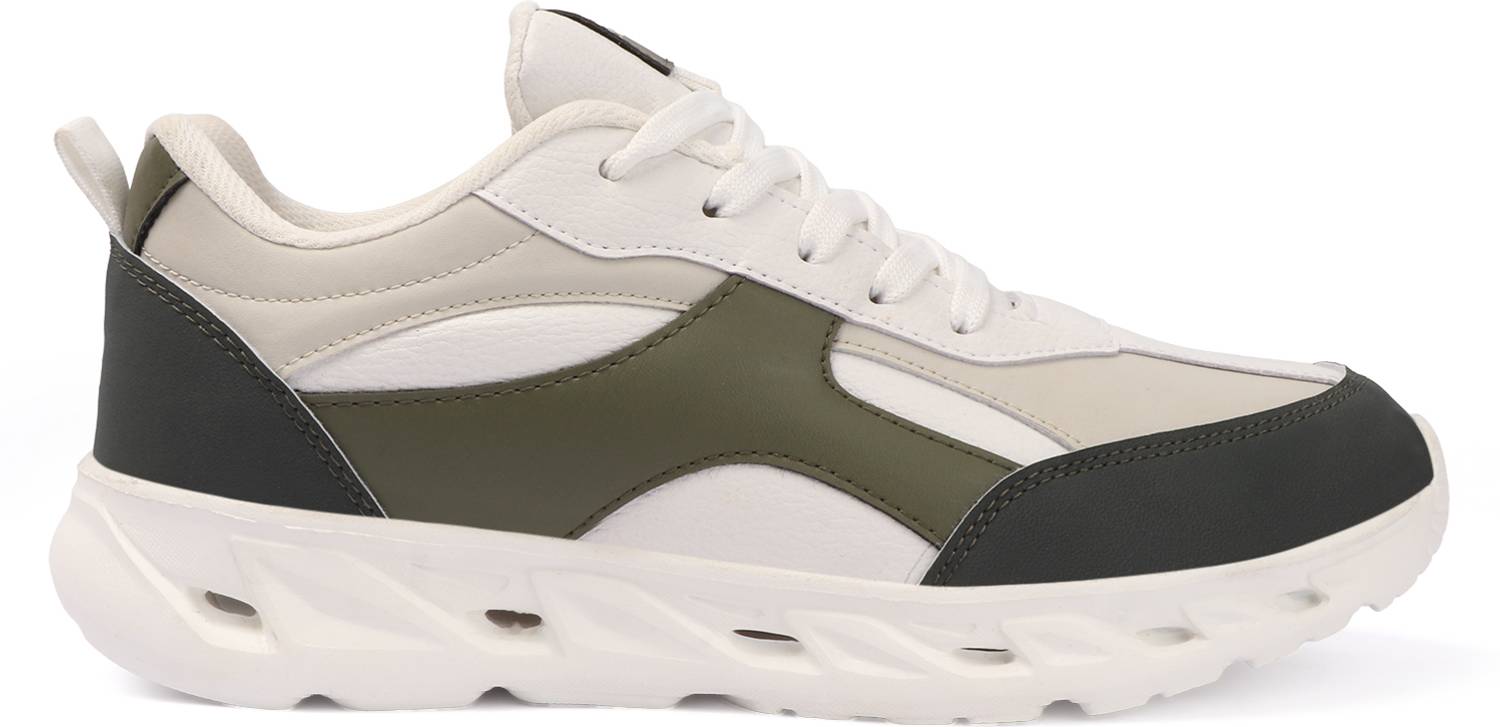 HRX by Hrithik Roshan Men's Green Walking Shoes - Image 3