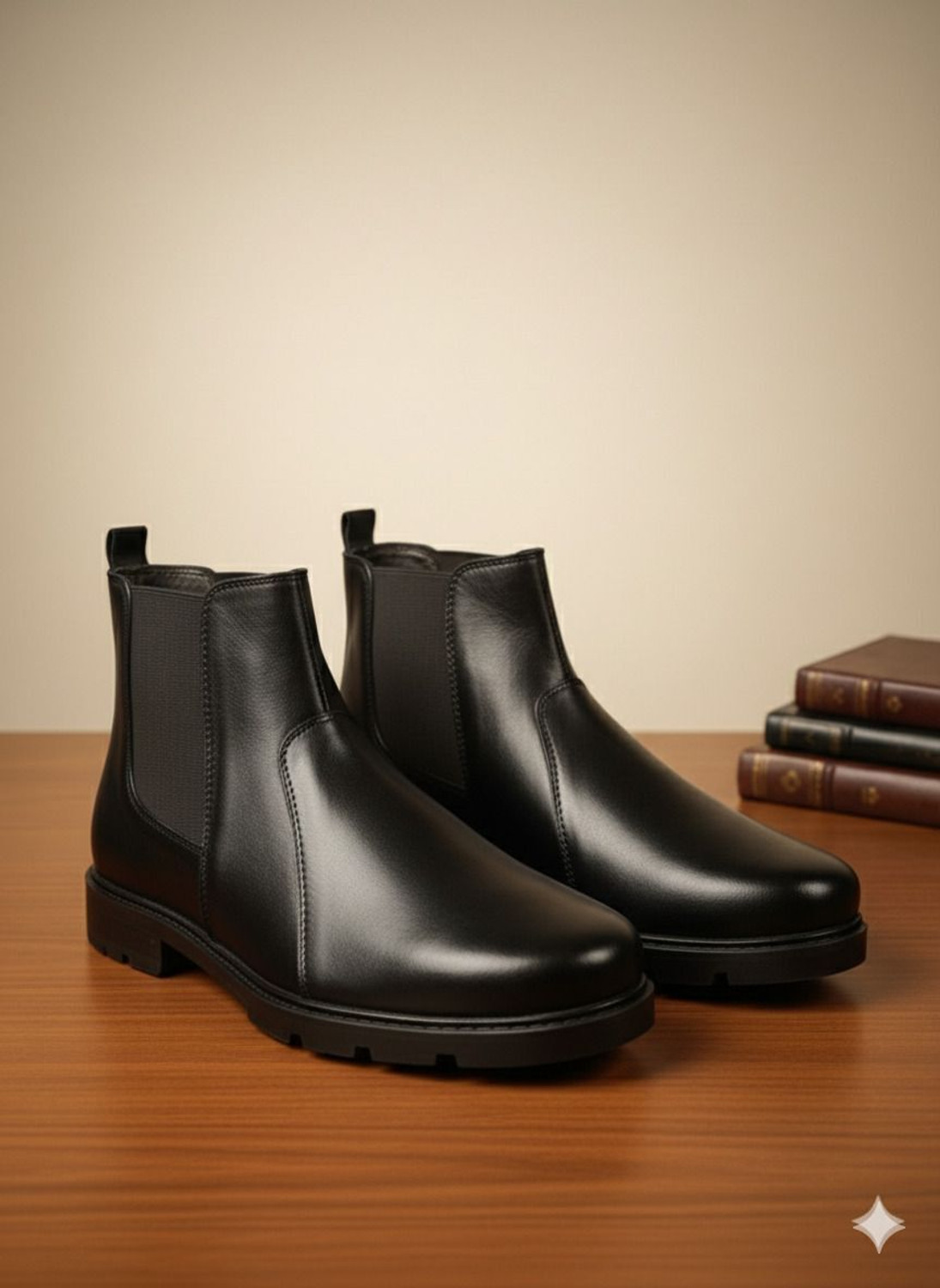 Image of Posewalk Lightweight Comfort Summer Trendy Premium Stylish Black Boots For Women