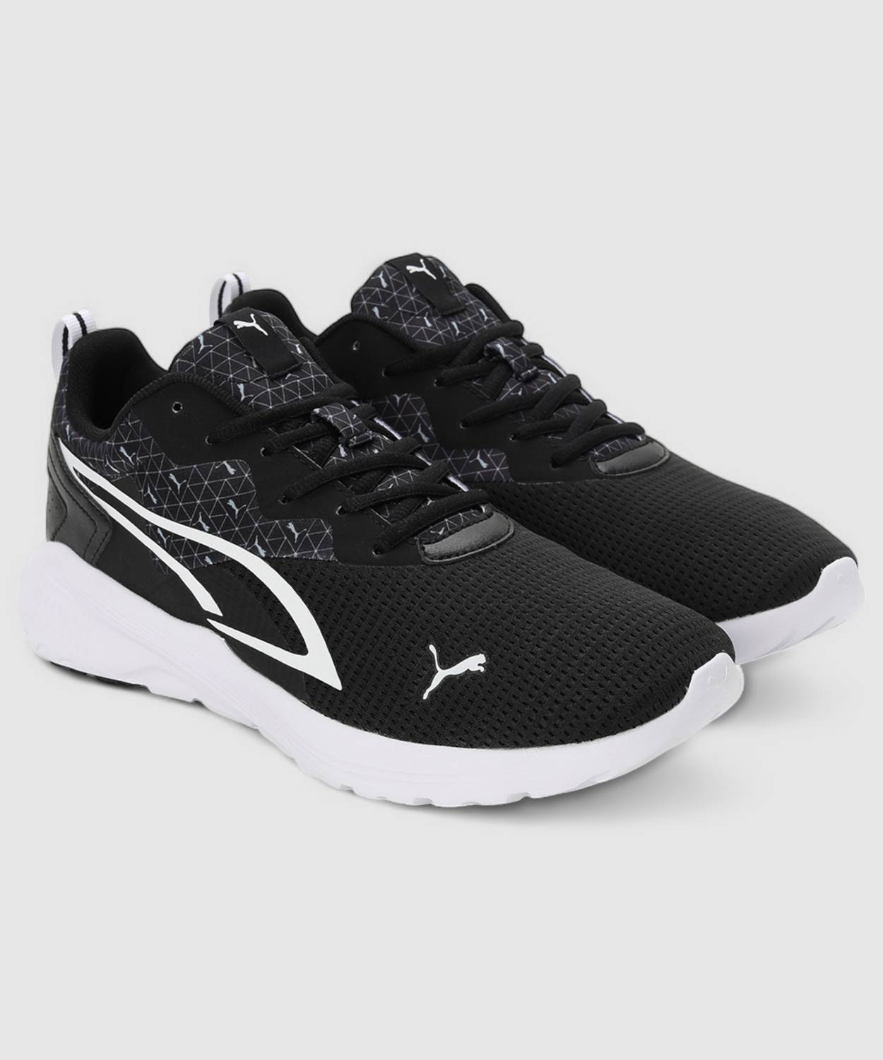 PUMA All-Day Active Logo Power Sneakers (Black) - Image 3
