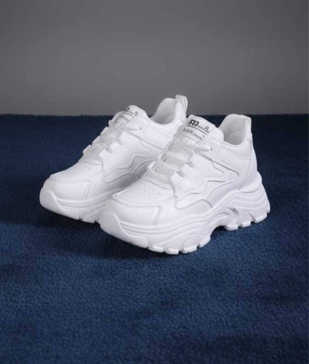 ZIONIX Sneakers For Women (White , 5)