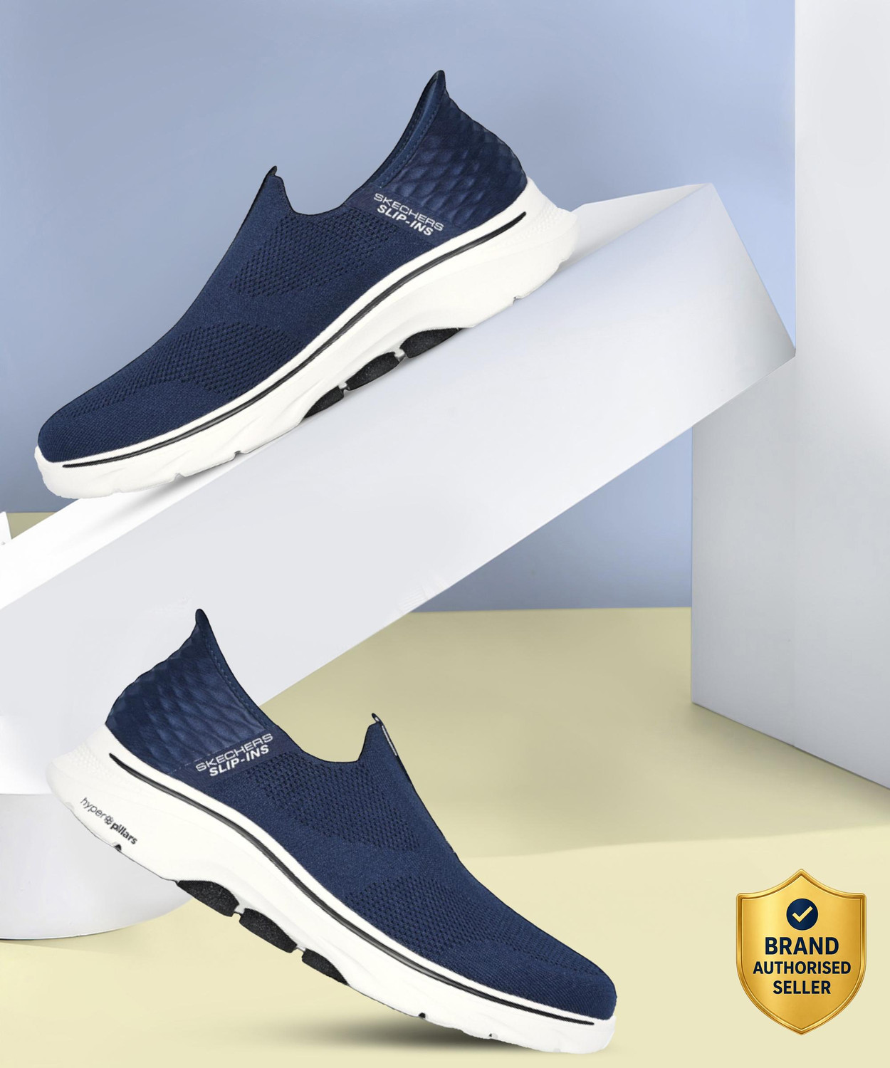 Image of Skechers GO WALK 7 - EASY ON 2 Slip On Sneakers For Men