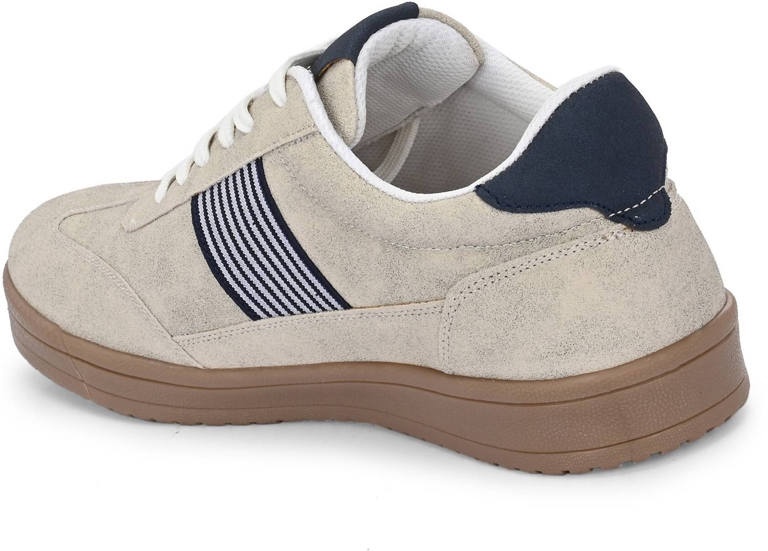 Afrojack Men Beige Sneakers - Image 4