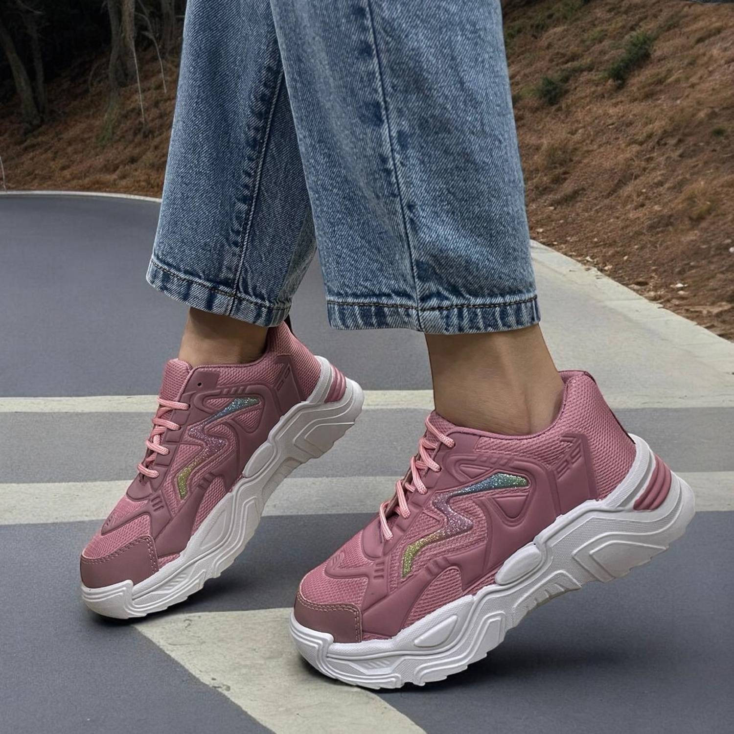 Fabbmate Casual Sports shoes White Sneakers for Women Girls White