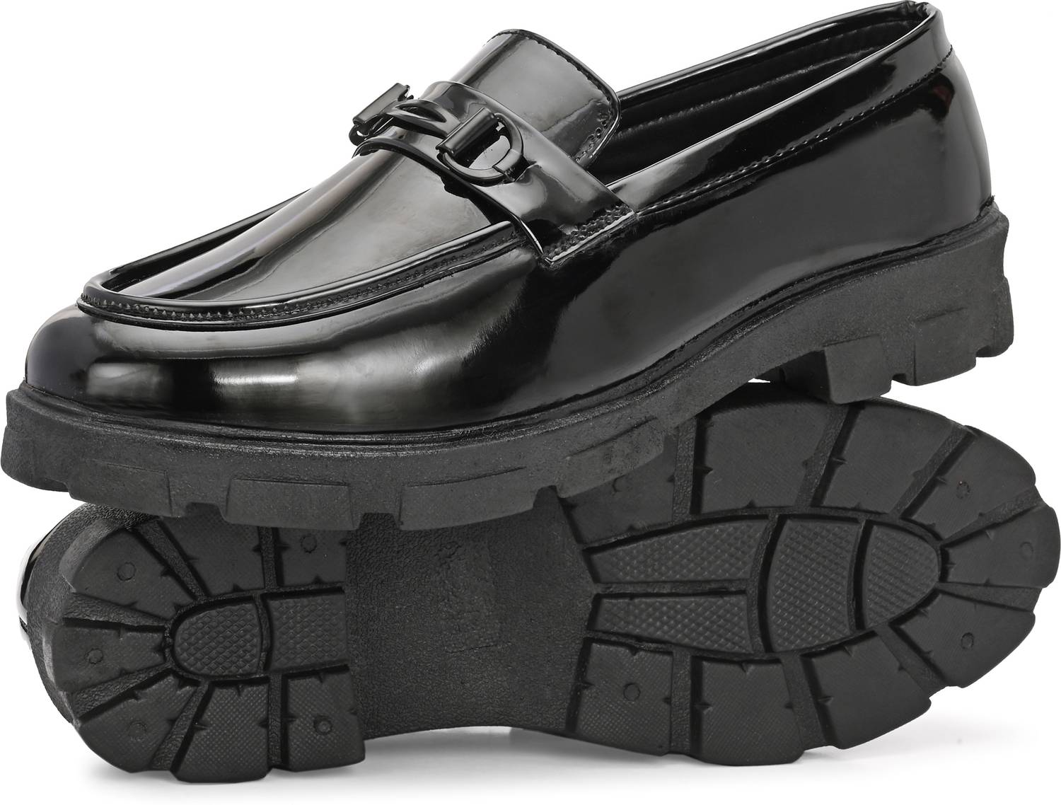 BOLTAGO Elegant Black Casual Shoes for Men - Image 4
