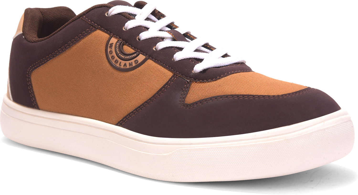 Image of WOODLAND Lace Up Lightweight Breathable Comfortable Daily Use Casuals For Men