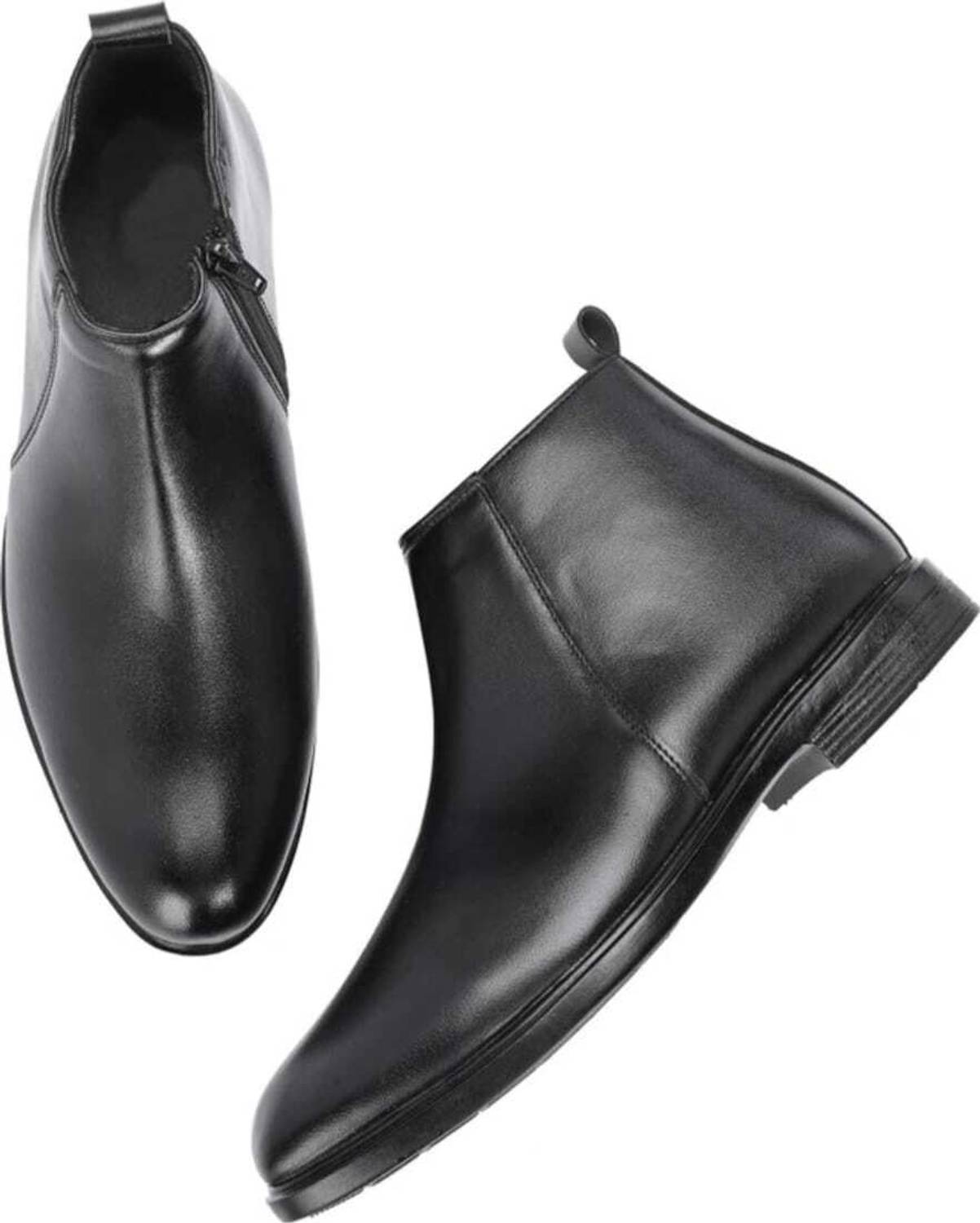 biloni Chelsea Zip Boot Boots For Men Black - Image 3