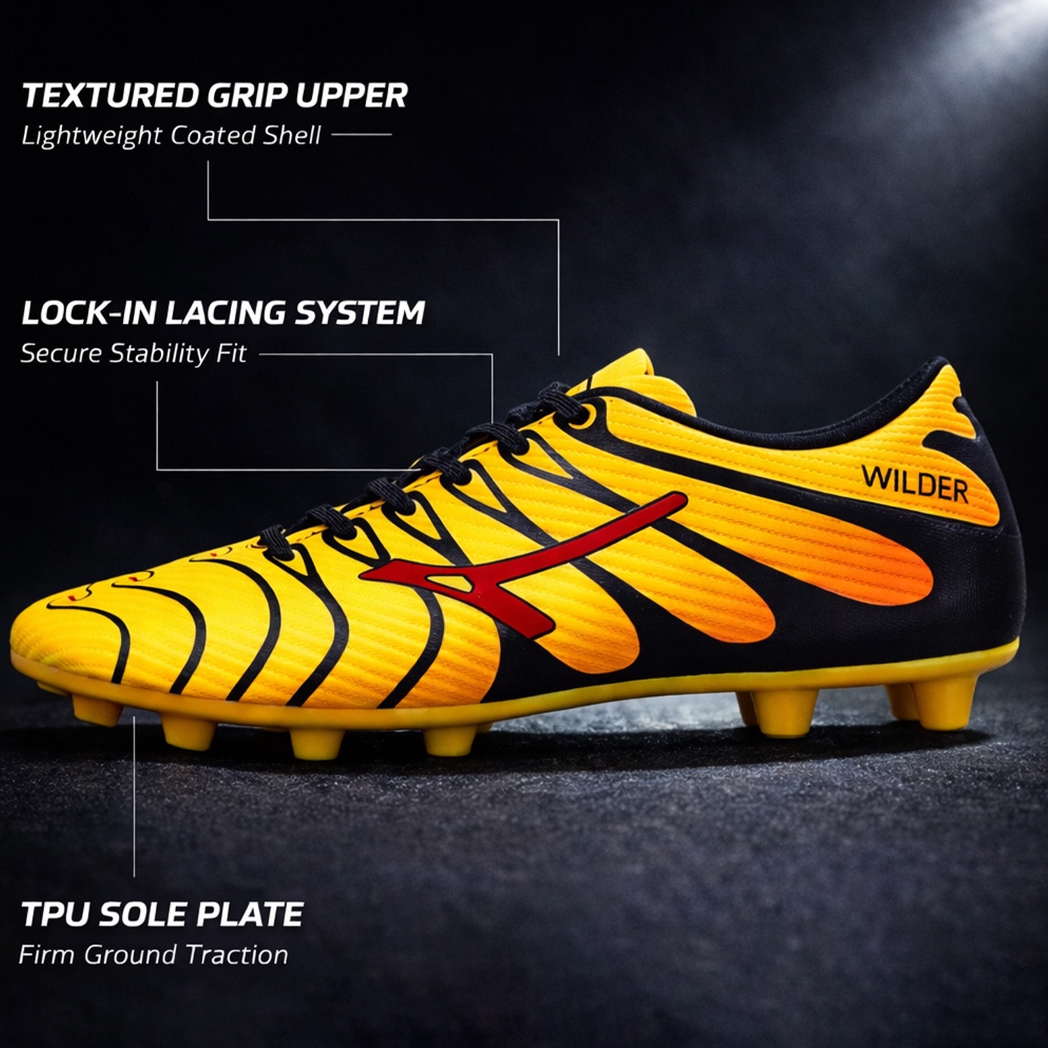Image of ANZA WILDER Football Shoes For Men