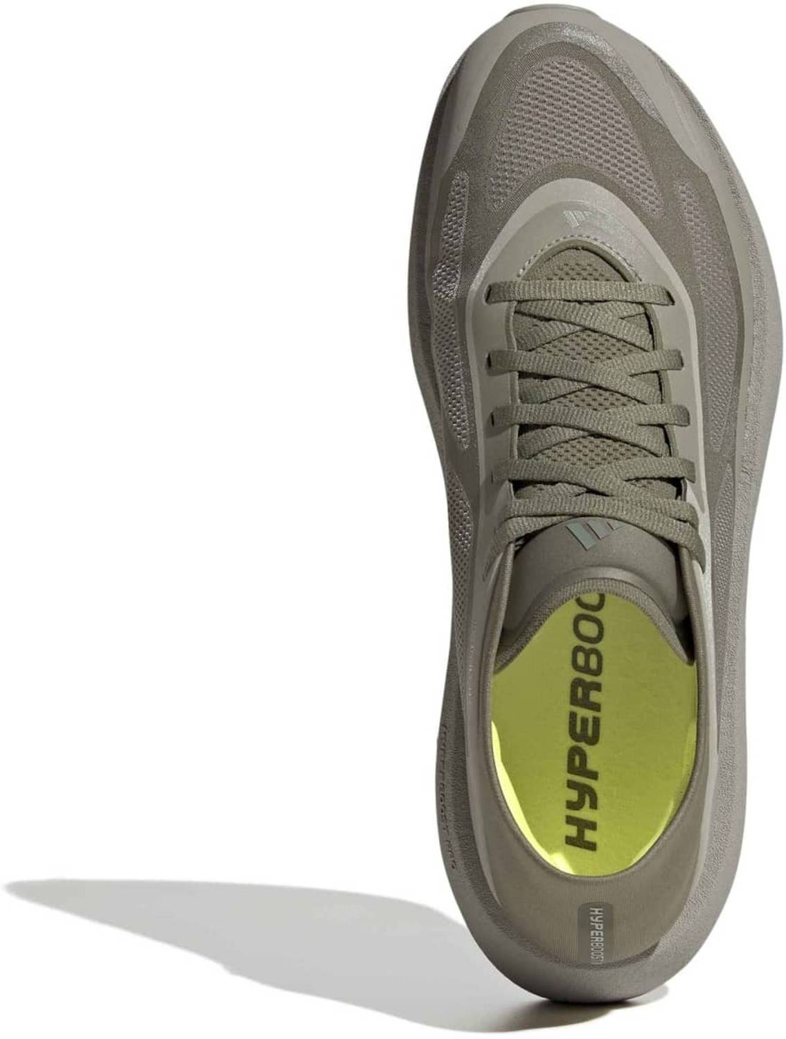 Adidas Men Hyperboost Run Green Running Shoes - Image 3