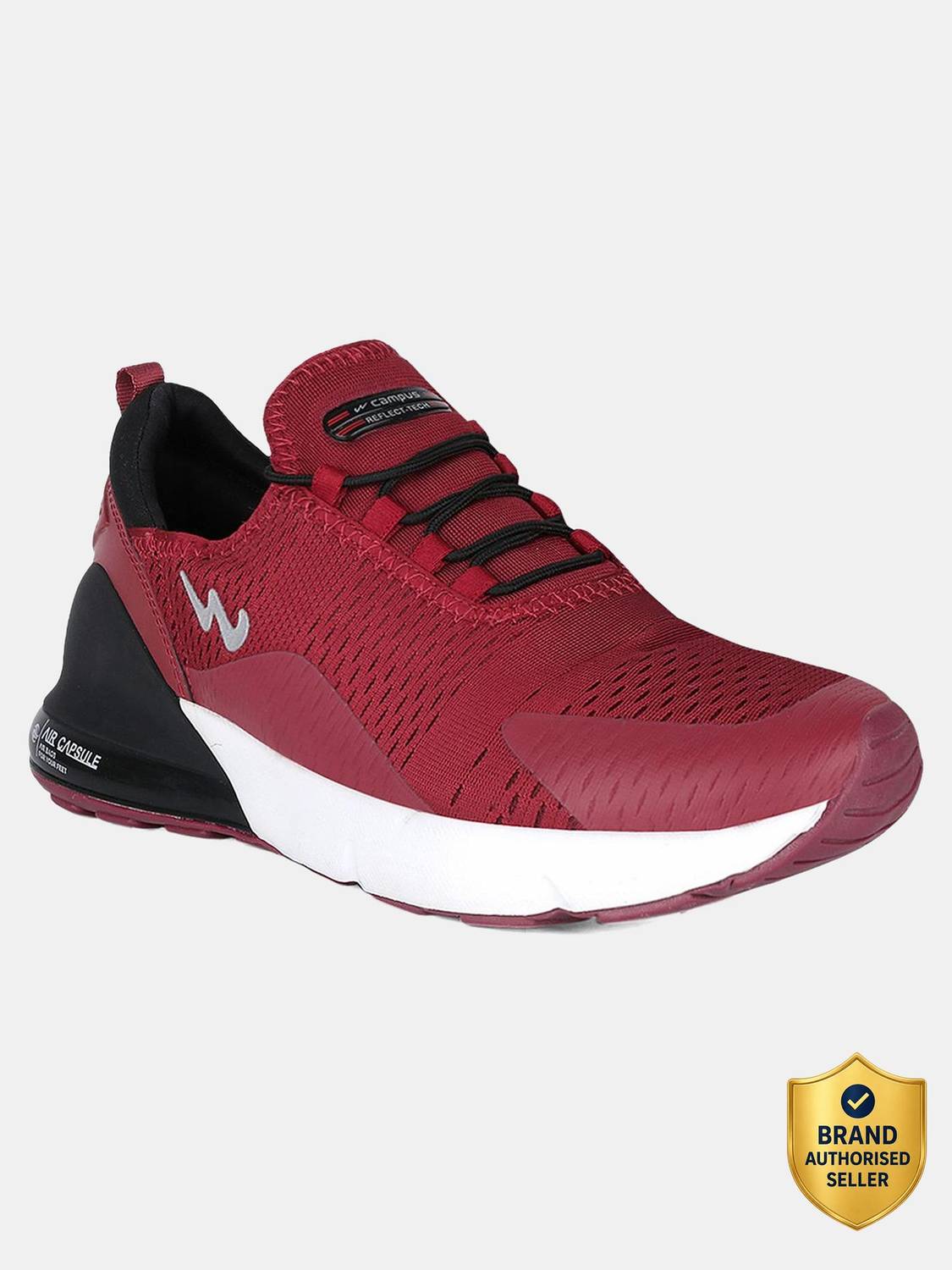 CAMPUS DRAGON Running Shoes For Men (Burgundy , 7)