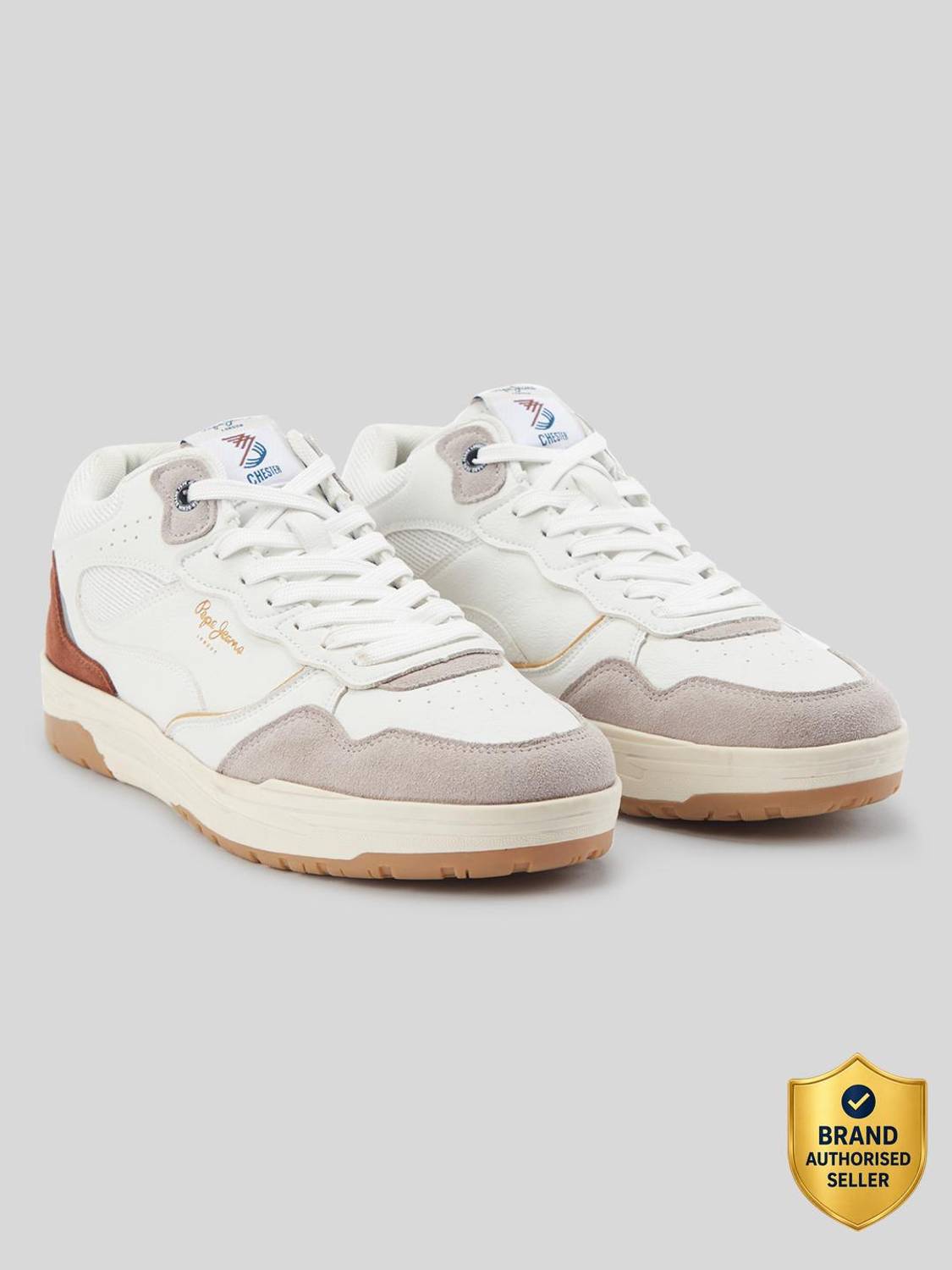 Pepe Jeans Sneakers For Men White - Image 1