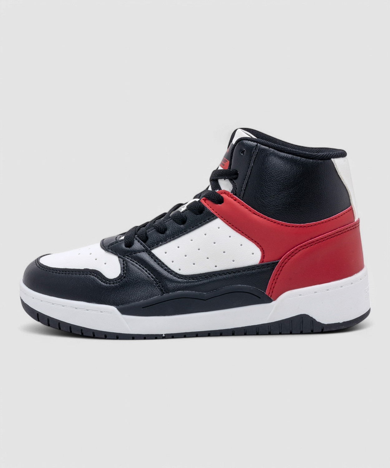 Image of RED TAPE High Top Sneakers For Men (Black, 9)