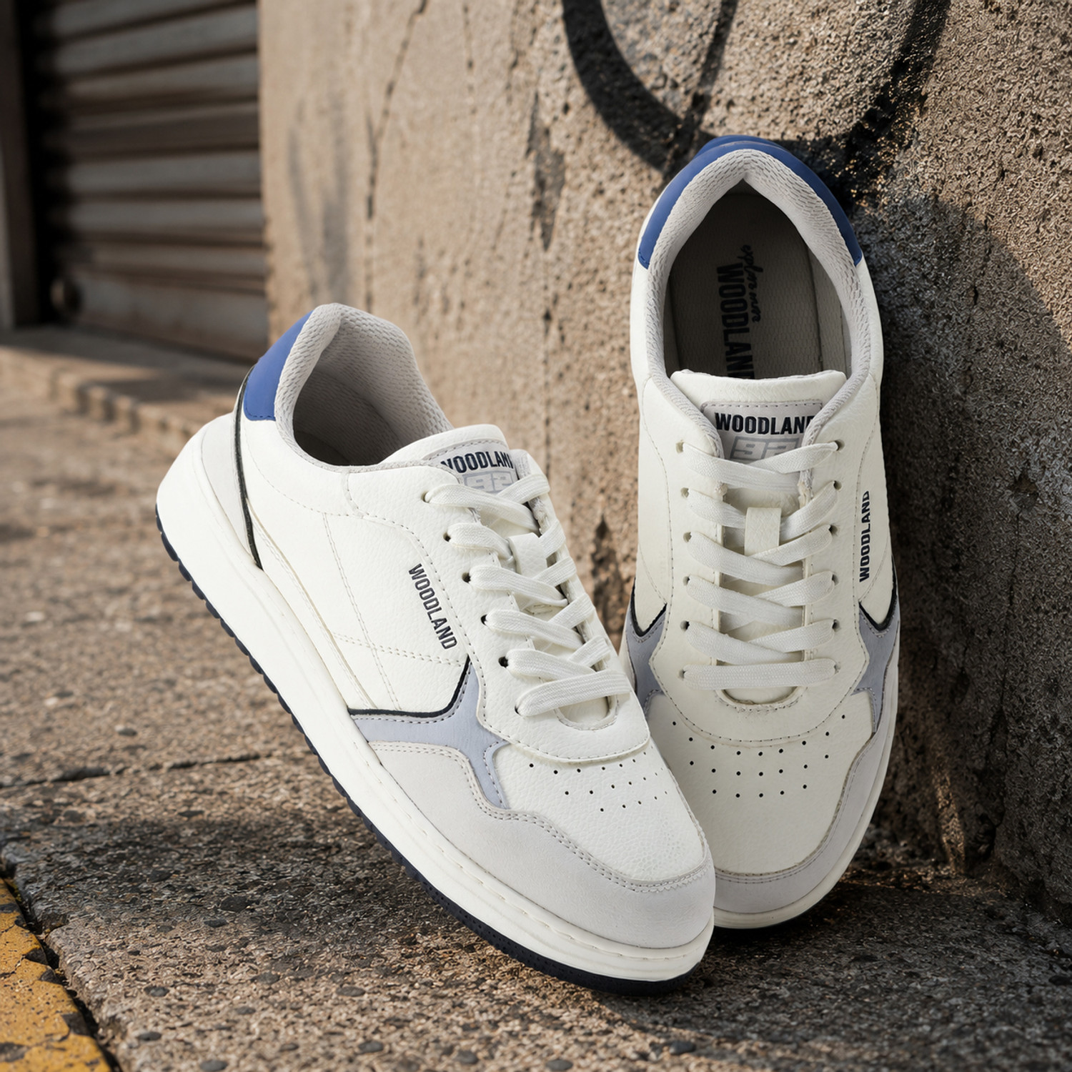 Image of WOODLAND Casual Daily Wear Lightweight Breathable Comfortable Sneakers For Men