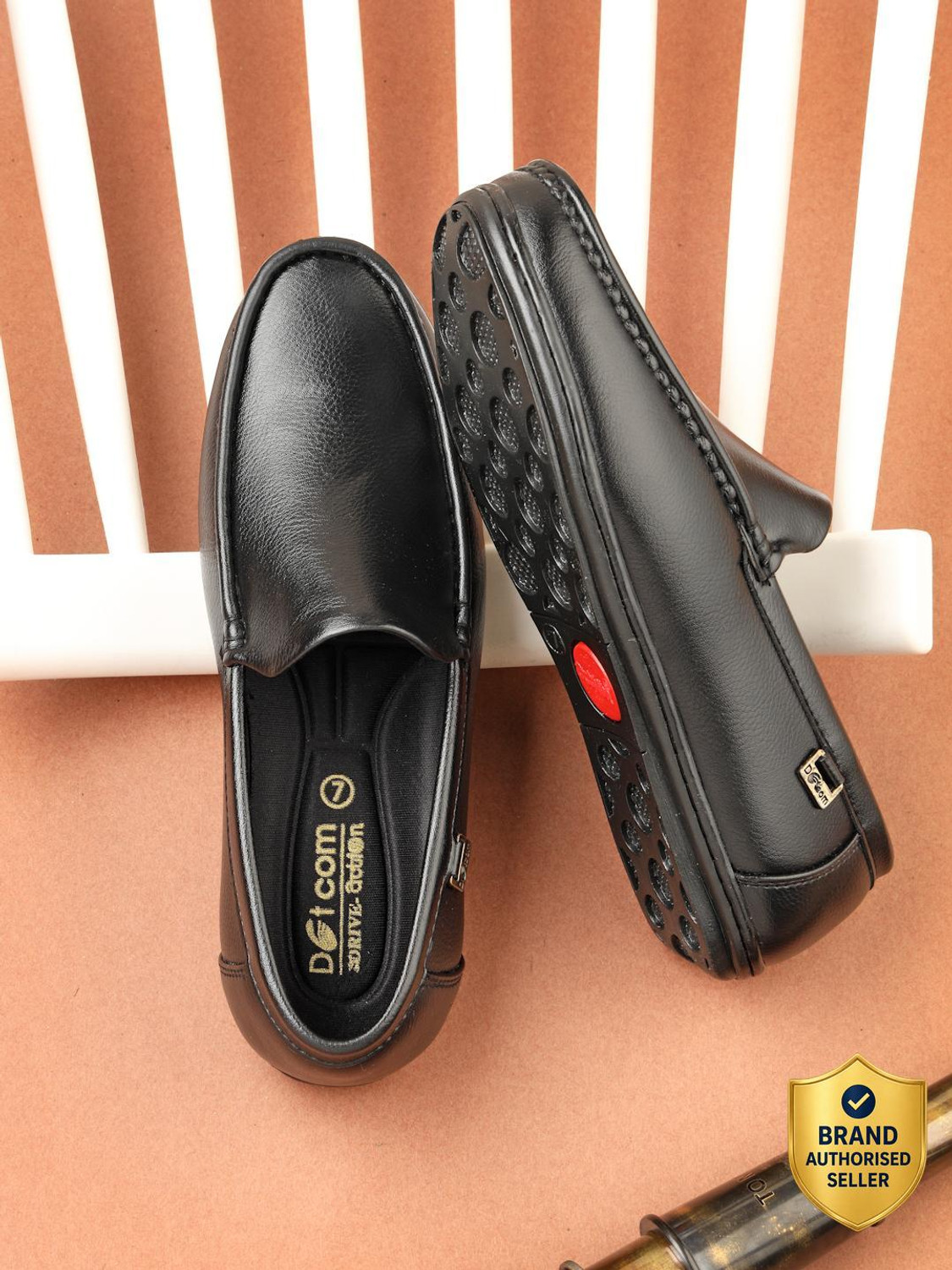 Image of action Dotcom DRIVE-75 Classy Trendy Comfortable lightweight Casual Slip-On Loafers For Men