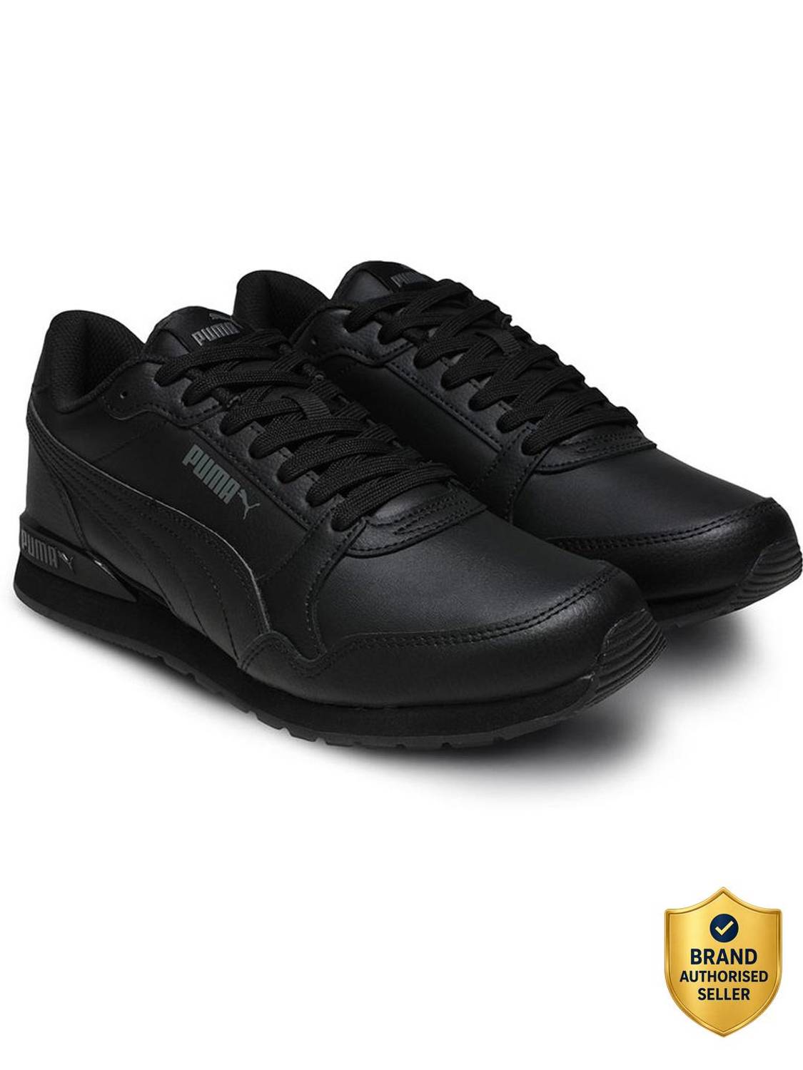 PUMA ST Runner v3 L Black Men's Sneakers - Image 1