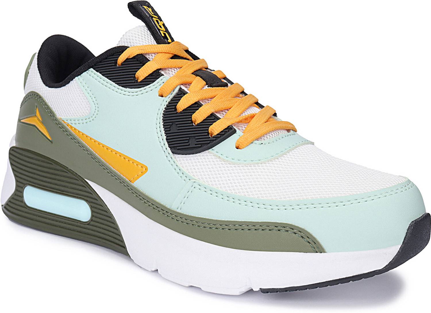 JQR RUMBA Men Green Sneakers - Image 2