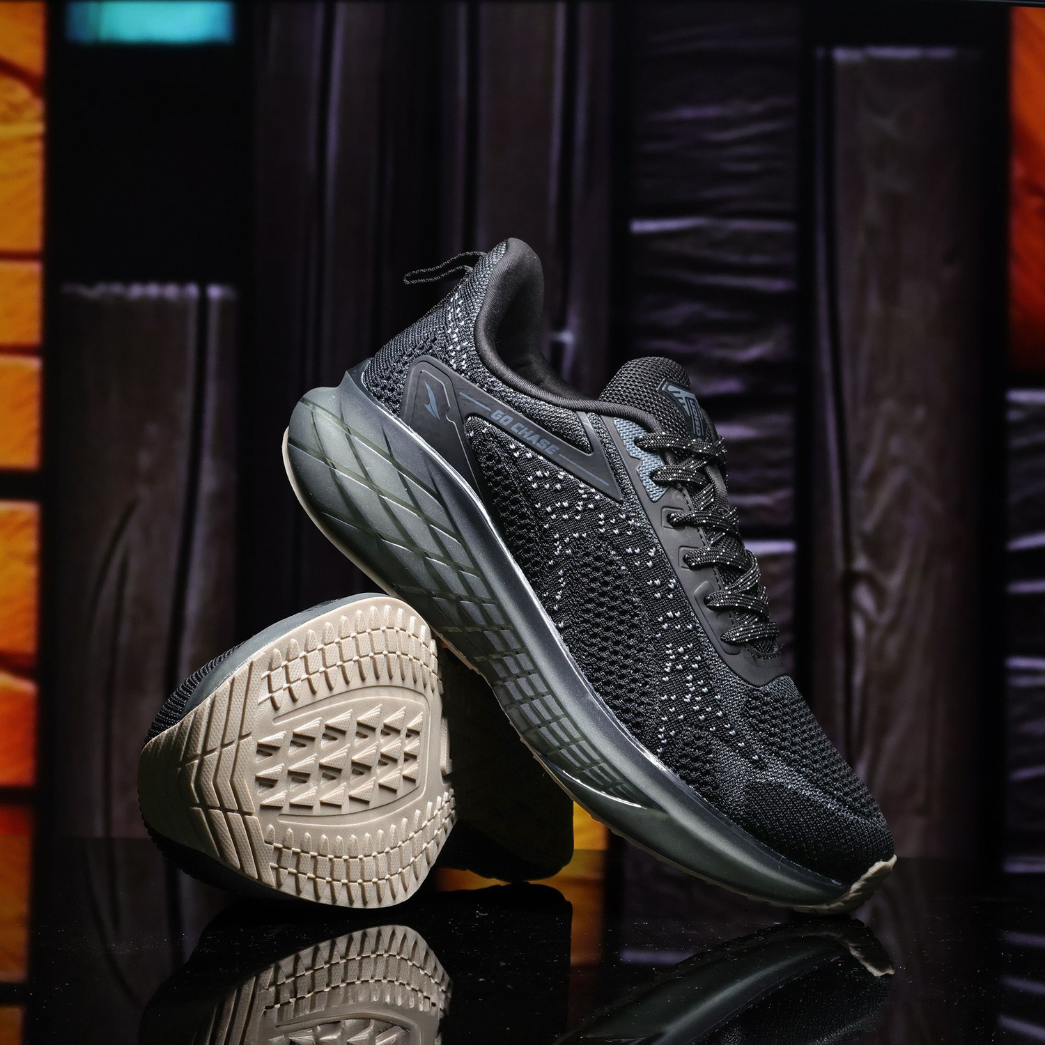 Image of asian Powerplay-35 Men's Running Shoes | Arch Support, Comfortable Gym Training Shoes Outdoors For Men