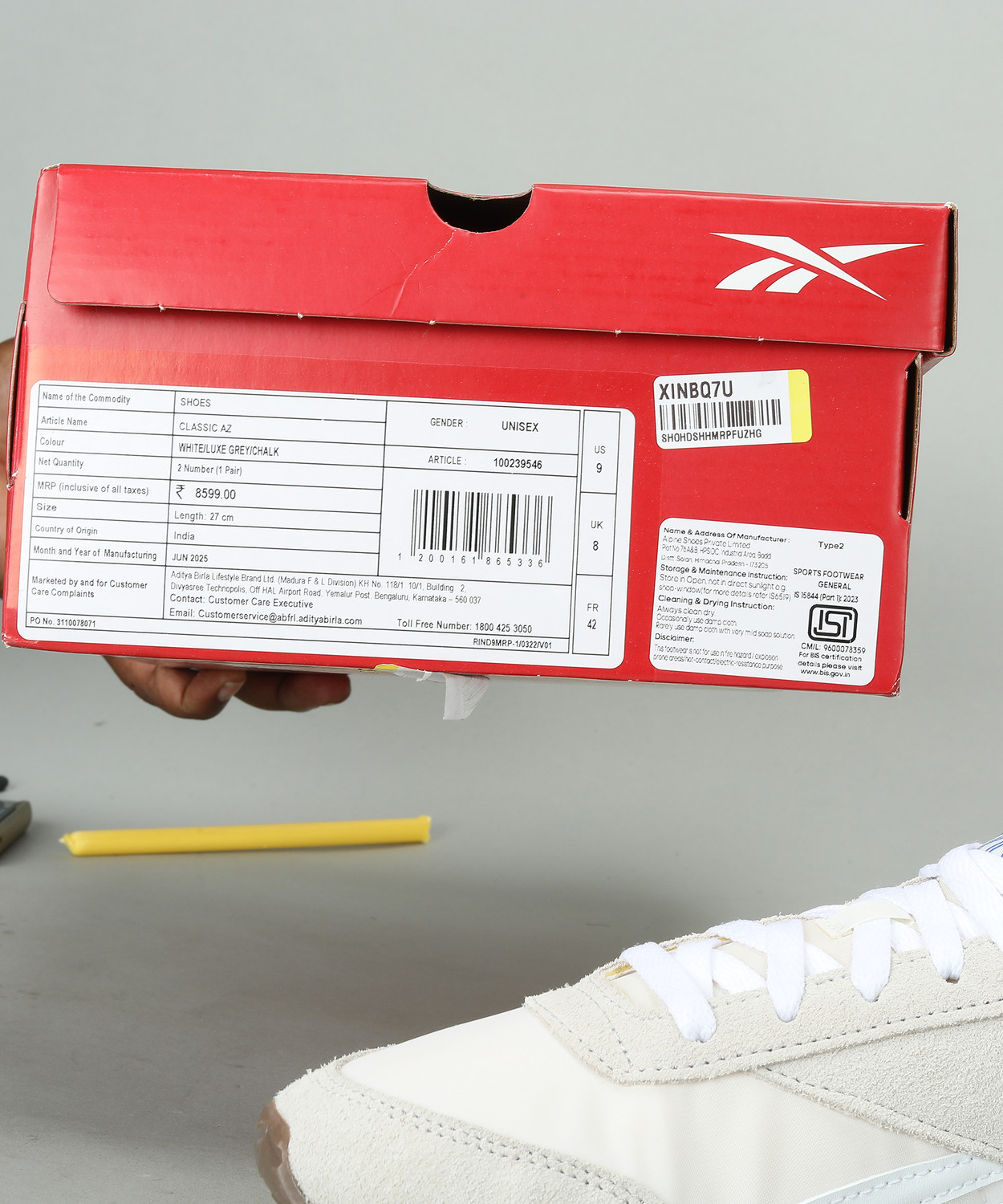 Image of REEBOK CLASSIC AZ Sneakers For Men