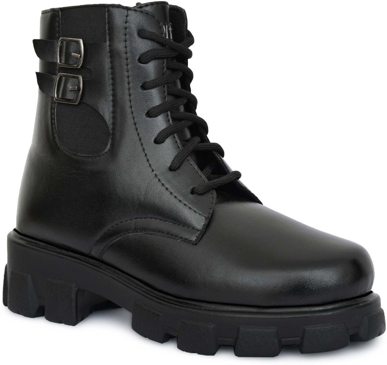 Image of MOVE-EDGE Synthetic Women's Heel Boots Trendy, Lightweight & Comfortable Fit Boots For Women