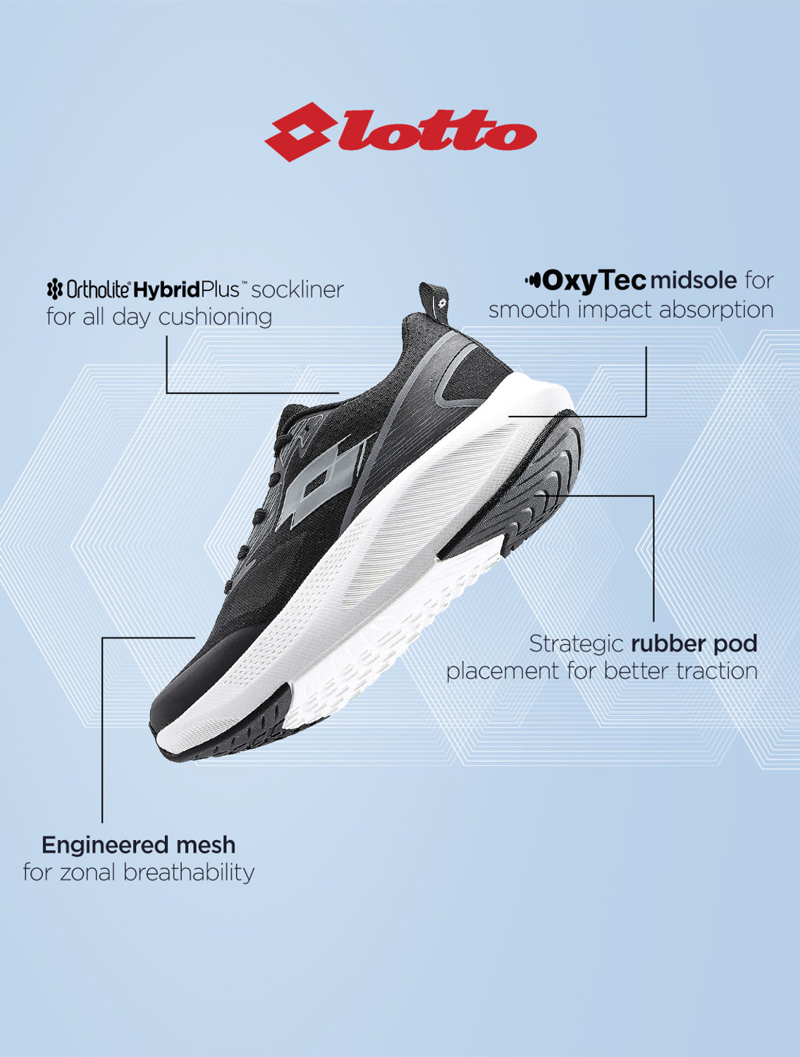 Image of LOTTO Running Shoes For Men