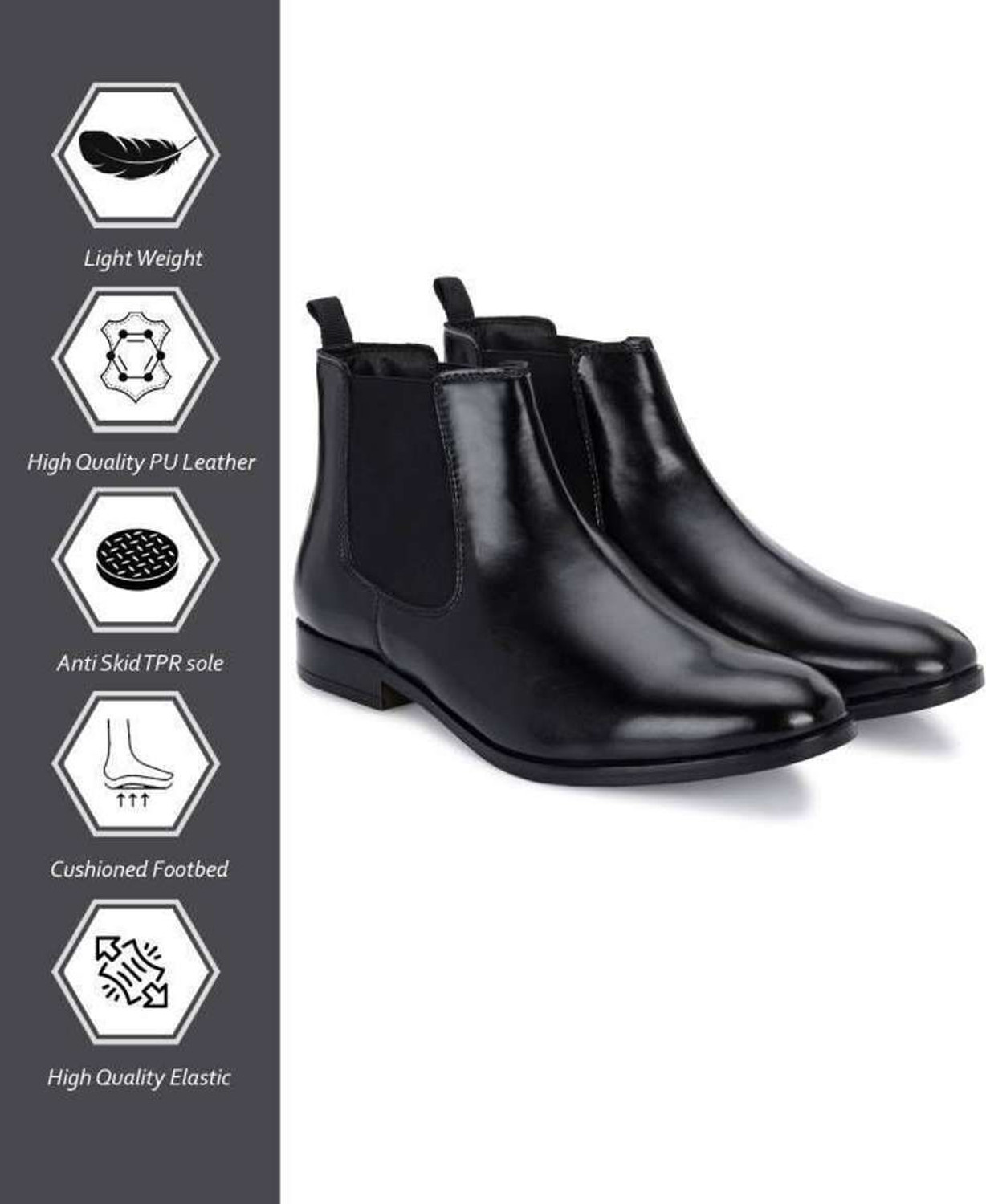 Image of FRENZYHUB Boots For Men