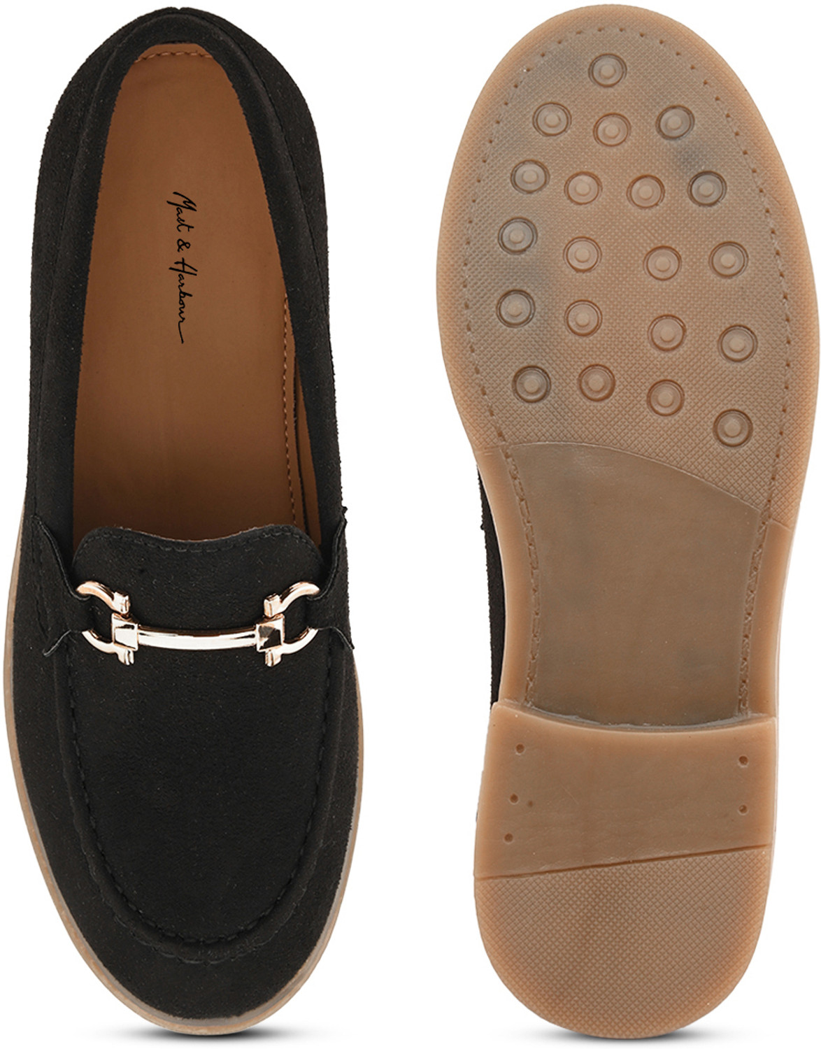 Image of Mast & Harbour Comfortable Outdoor Suede Slip-On Casual For Women