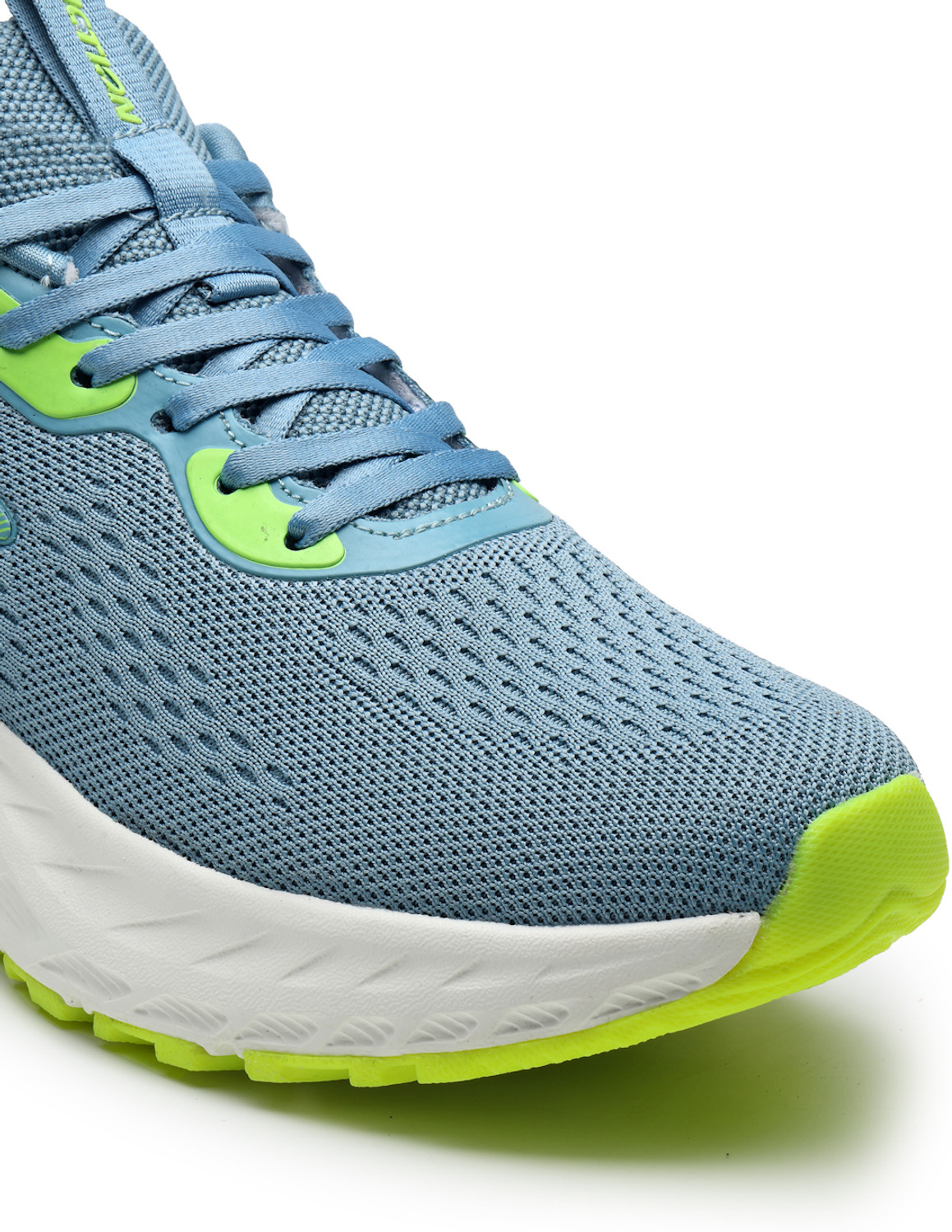 Image of action Athleo NITRO-1501 Lightweight Breathable Comfortable Sports Lace-Ups Running Shoes For Men
