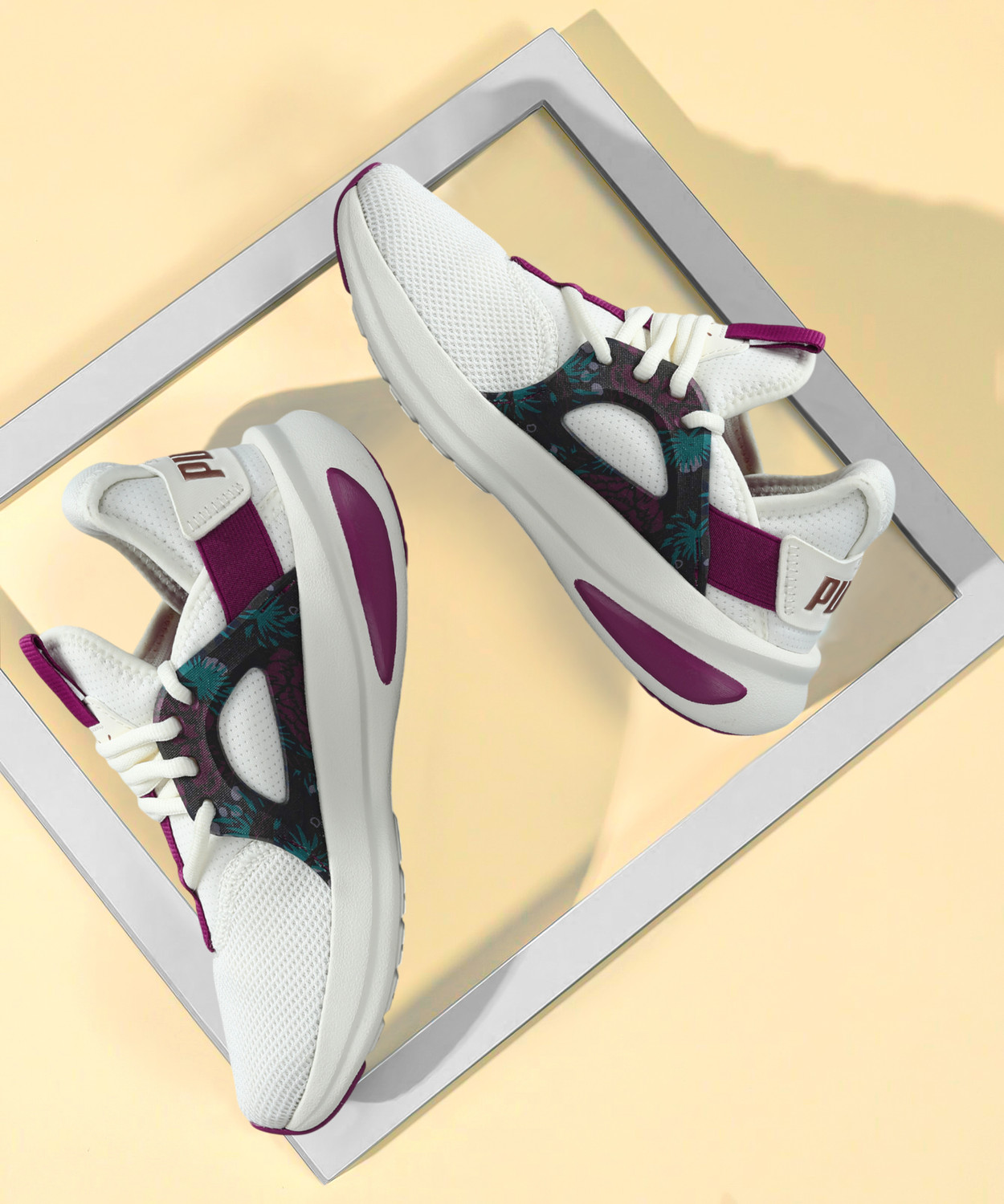 Image of PUMA Softride Enzo Evo W Blooms Running Shoes For Women