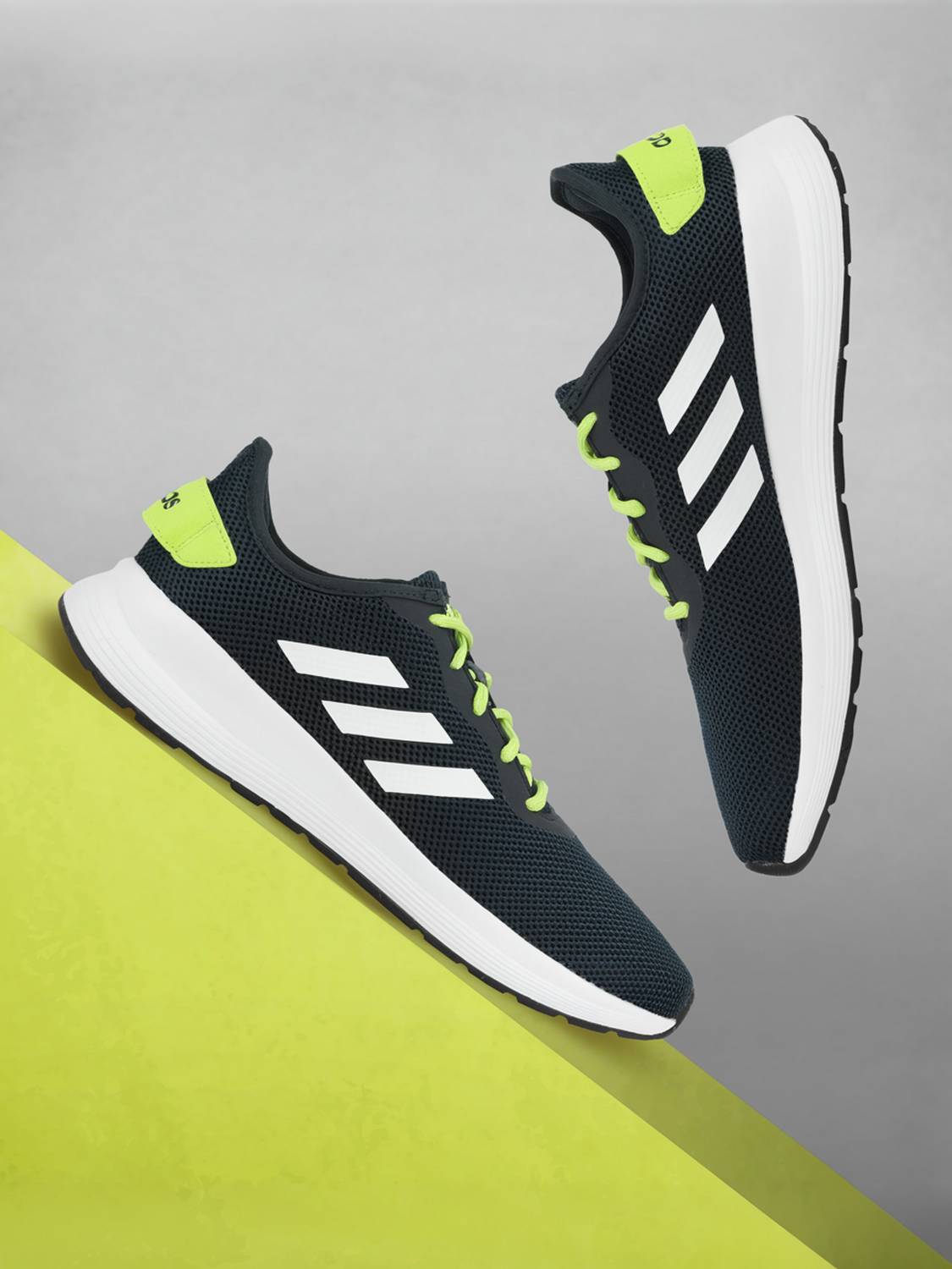 ADIDAS Fluo M Blue Running Shoes For Men