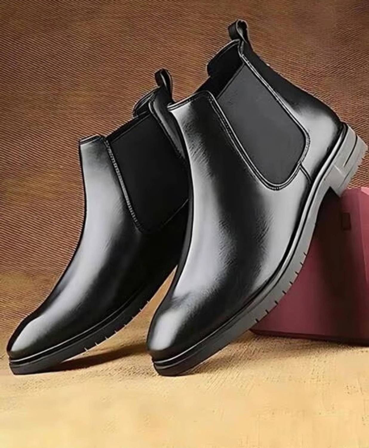 Vortoxia Chelsea Shoes for Men Black - Image 1
