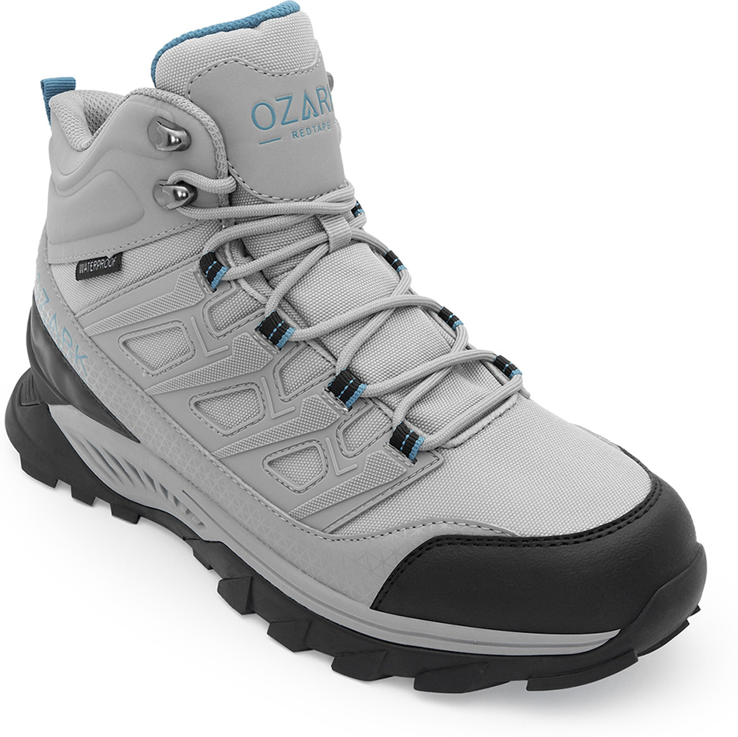 Image of Ozark By Red Tape High-Top Outdoor Hiking & Trekking Shoes For Men