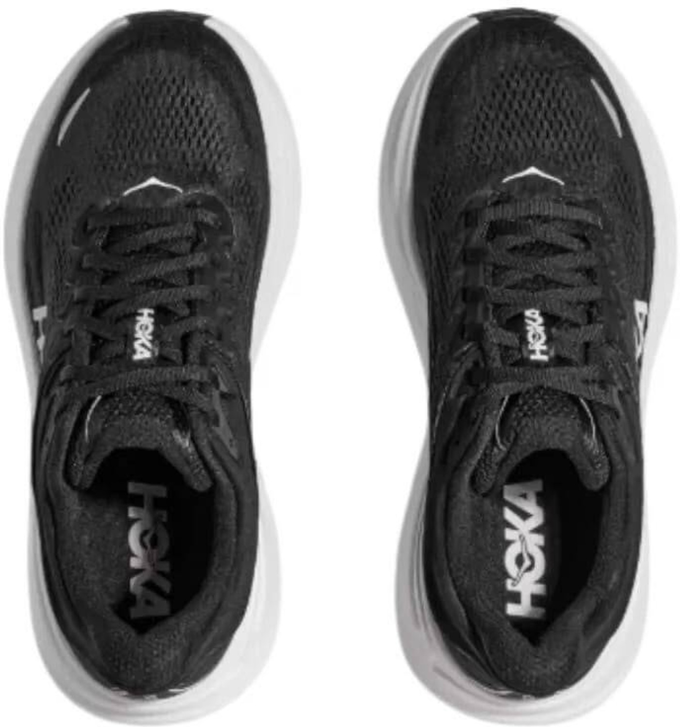 Image of HOKA BONDI 9 Sneakers For Unisex (Black, 10)