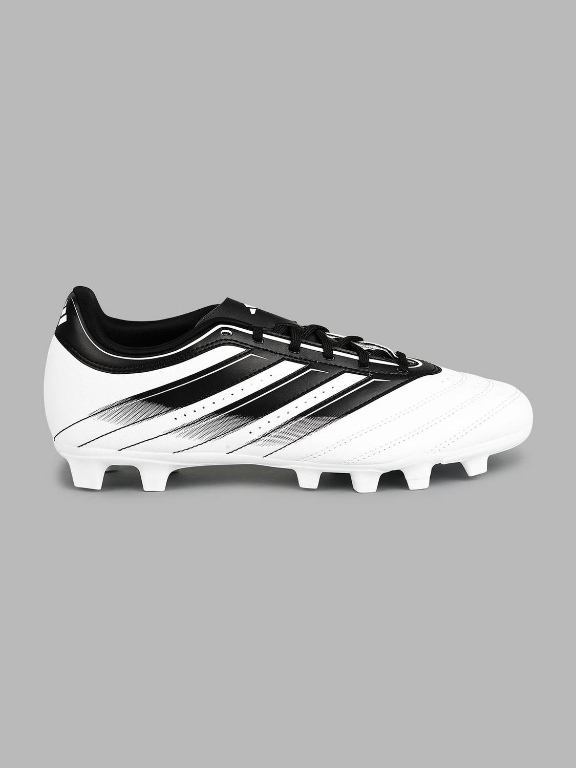 Adidas Foundation FG/MG Football Shoes Unisex White - Image 4