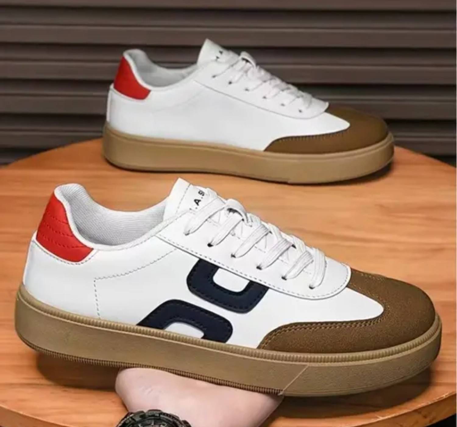ZF ALFIYA Men's White Sneakers - Image 3