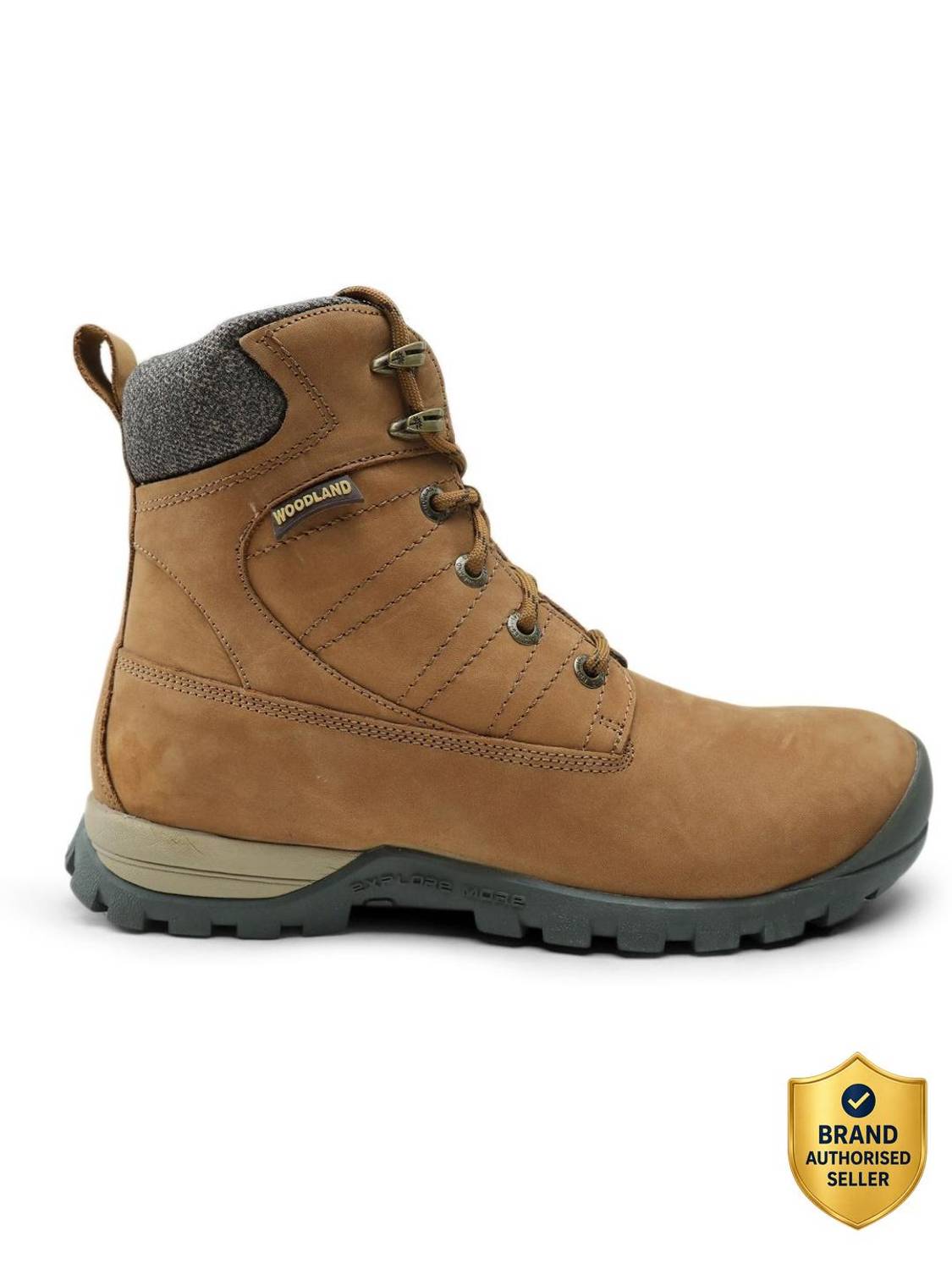 WOODLAND Men's Outdoor High Ankle Boots - Image 1