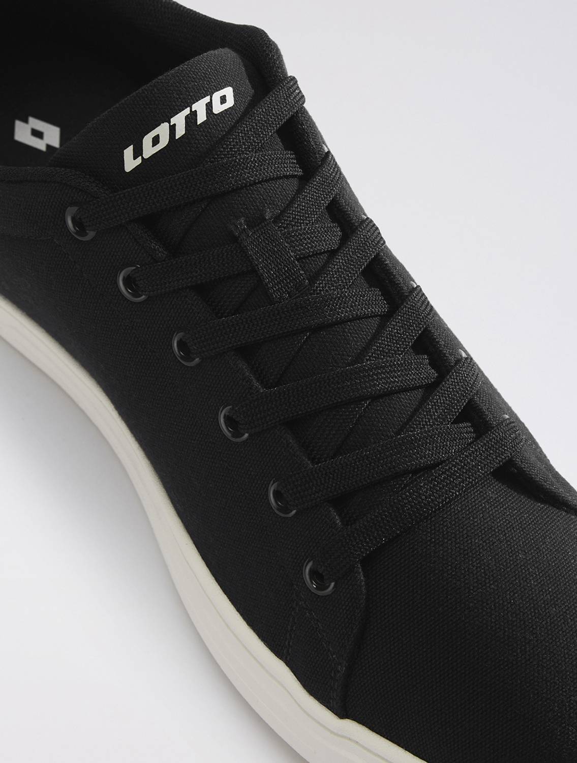 LOTTO Strada Blend Sneakers for Men, Black - Image 4