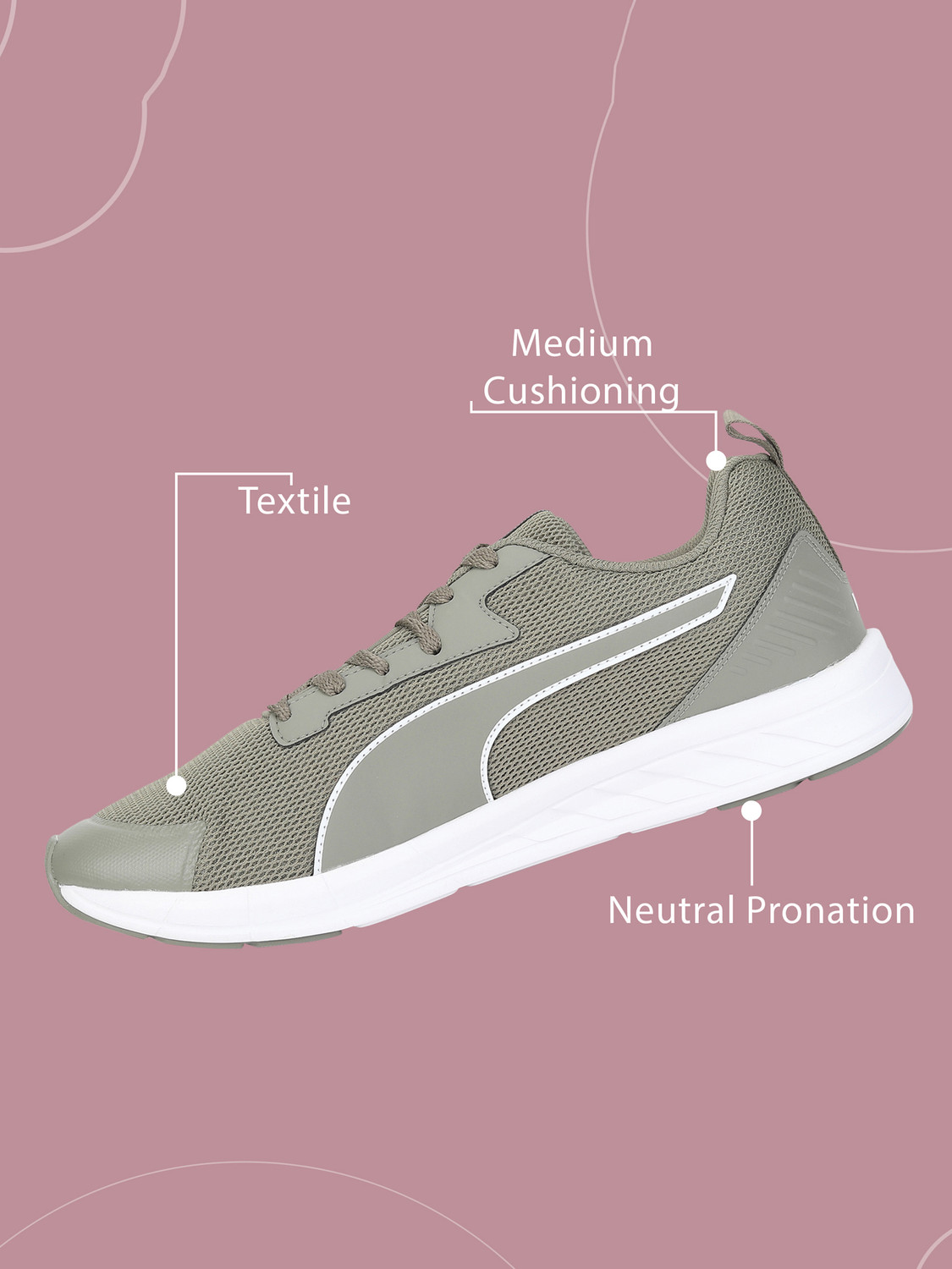 Image of PUMA Lyrid Running Shoes For Men