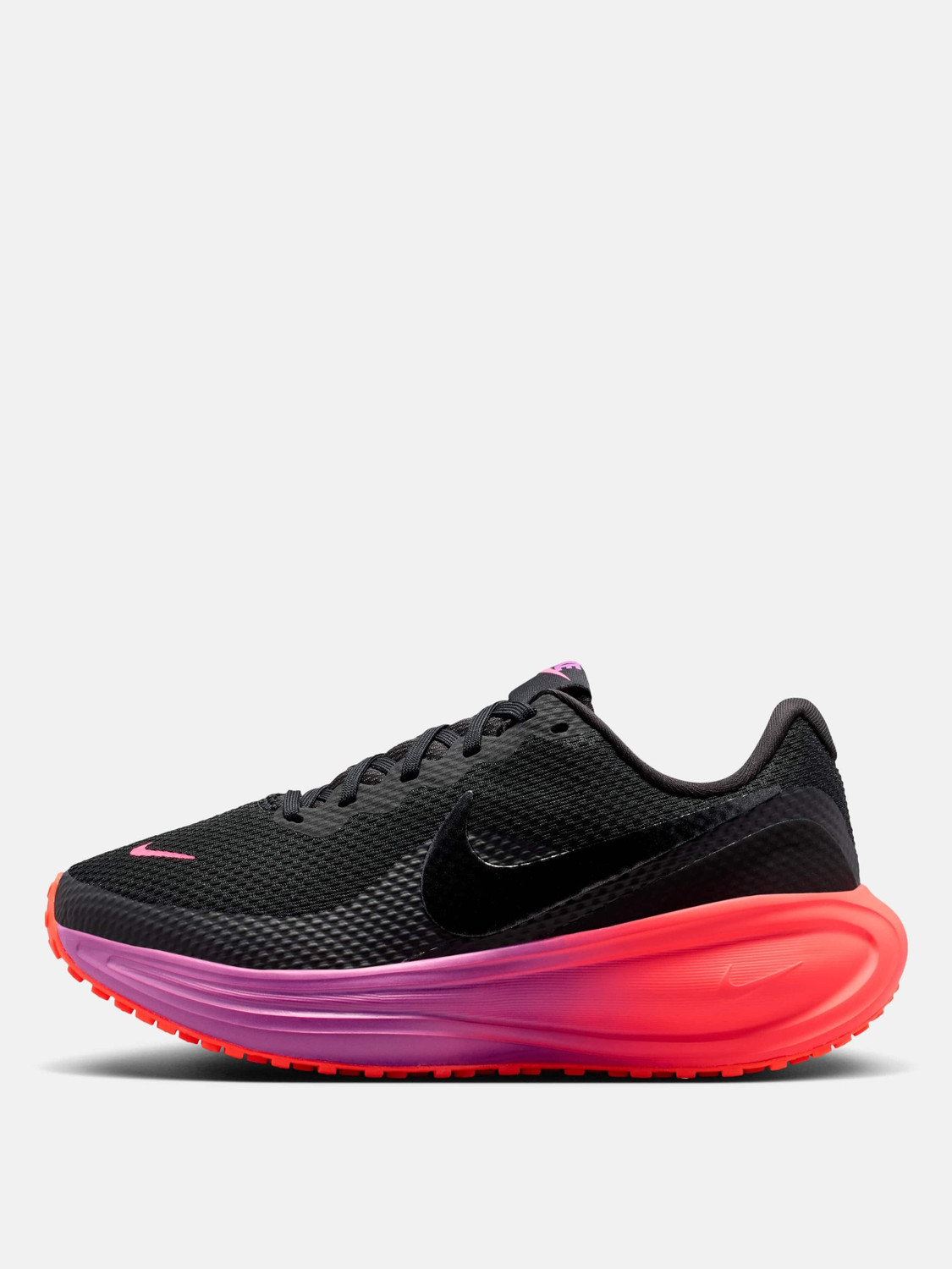 Image of NIKE Revolution 8 Running Shoes For Women (Black, 7)