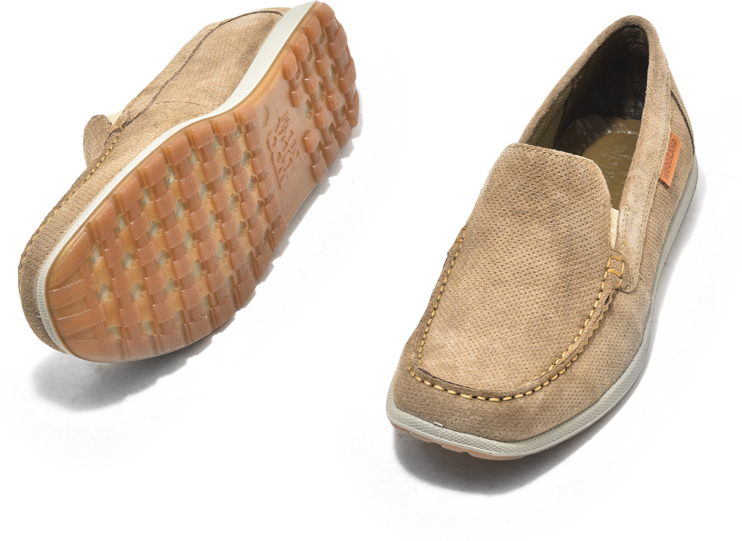 Image of WOODLAND Slip On Lightweight Comfortable Easy Wear Casuals For Men