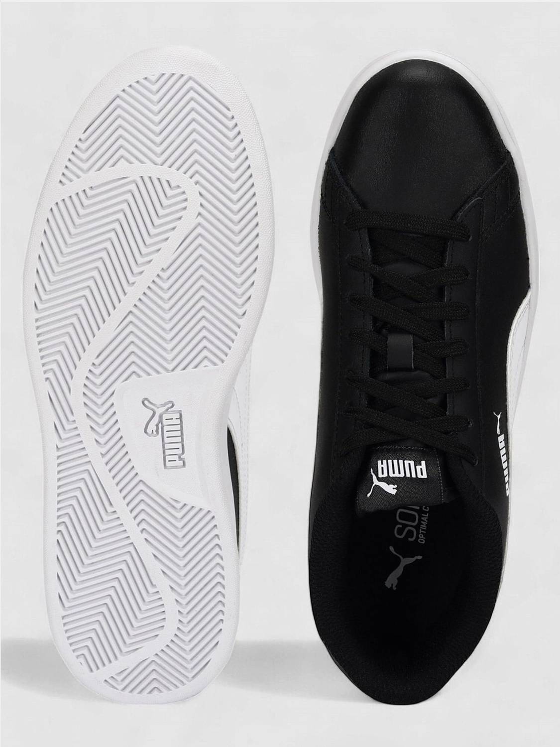 PUMA Smash v2 L Black Men's Sneakers - Image 5