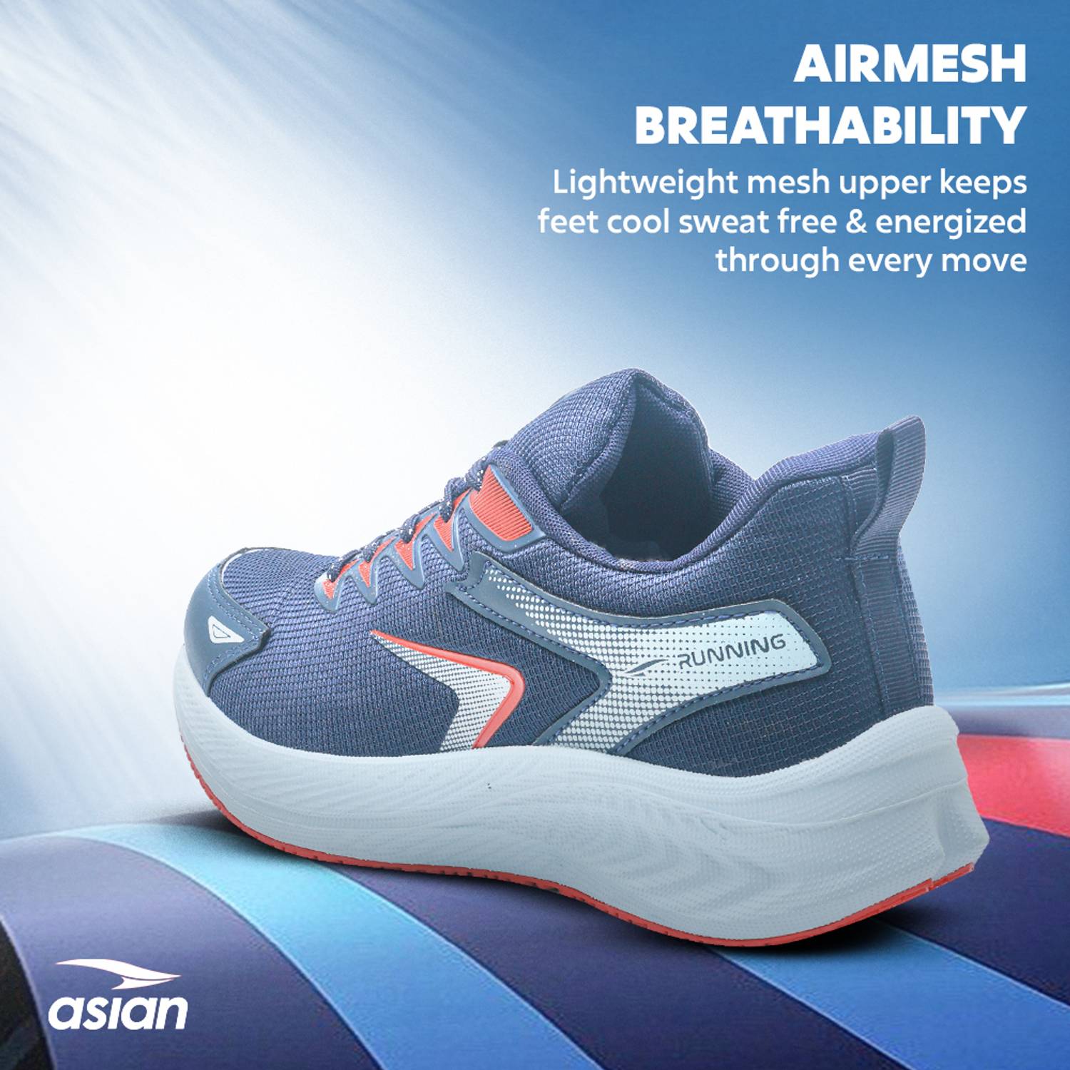 asian Boss-26 Men's Running Shoes | Comfortable & Stylish Sports